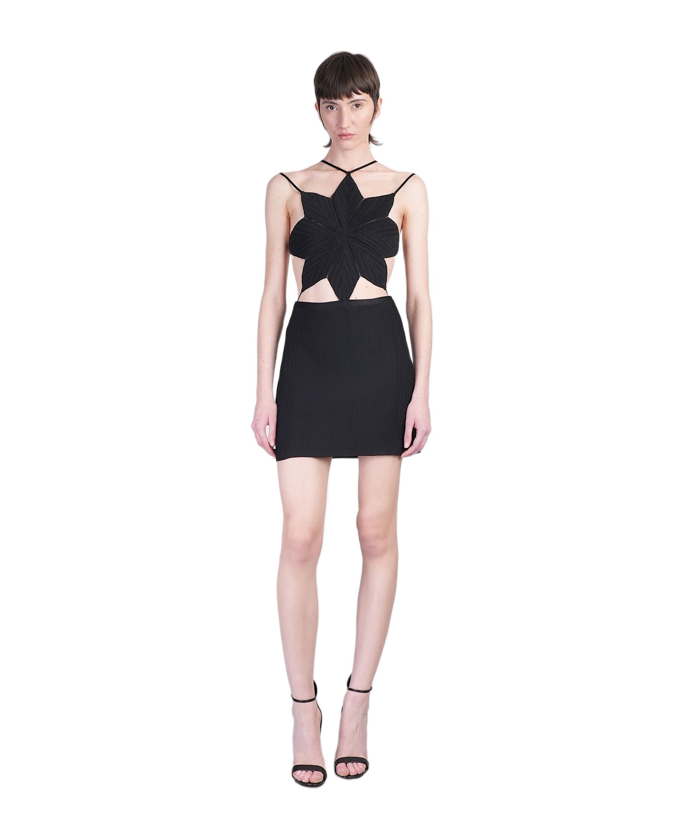 In Black Viscose - Thumbnail 2