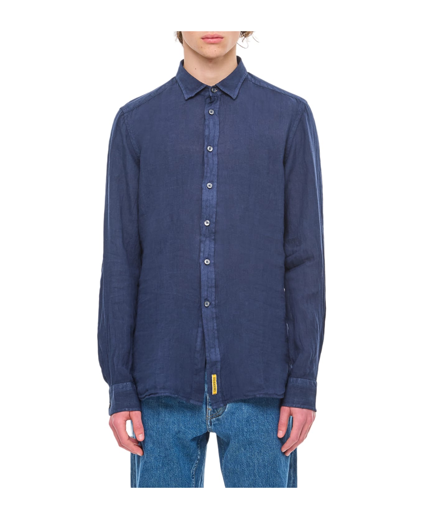 B.D. Baggies Linen Shirt - Blue