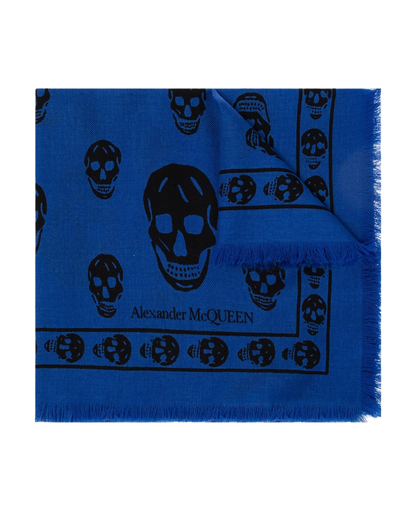 Alexander McQueen Scarf With Logo スカーフ＆ストール