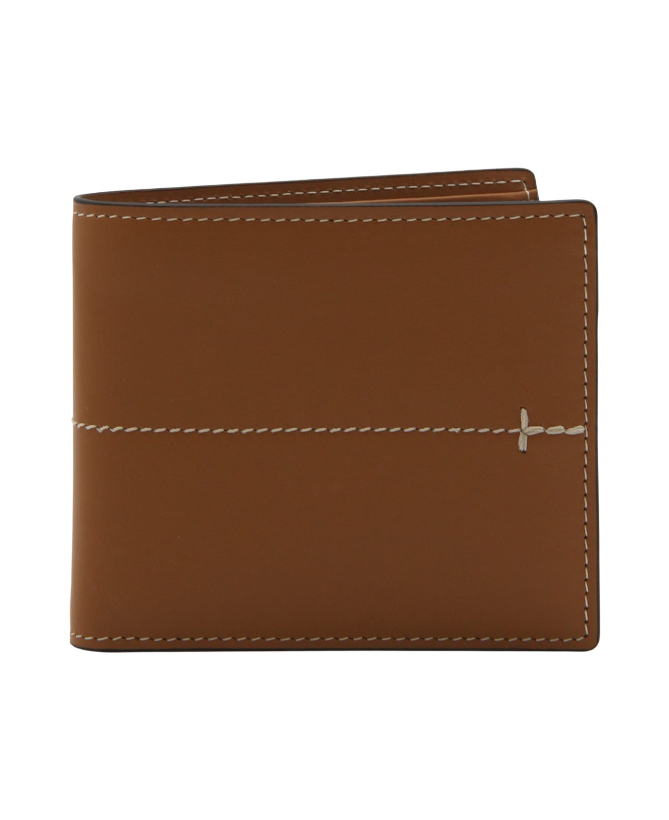 Tod's Brown Leather Wallet - KENIA SCURO