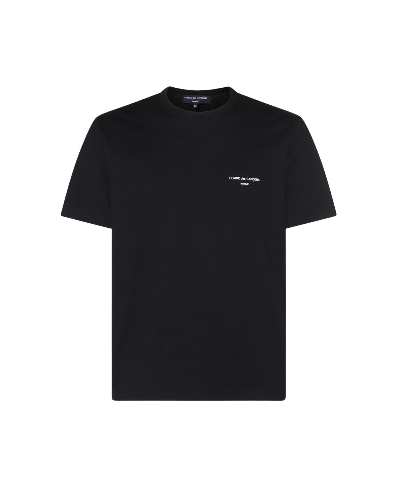 Comme des Garçons Homme Black Cotton T-shirt - Black シャツ