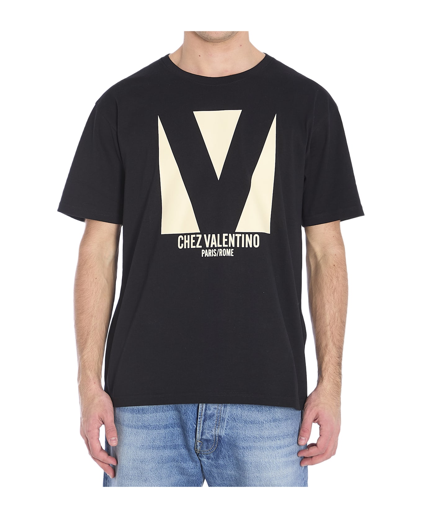 Valentino Garavani Chez Valentino T-shirt - Black