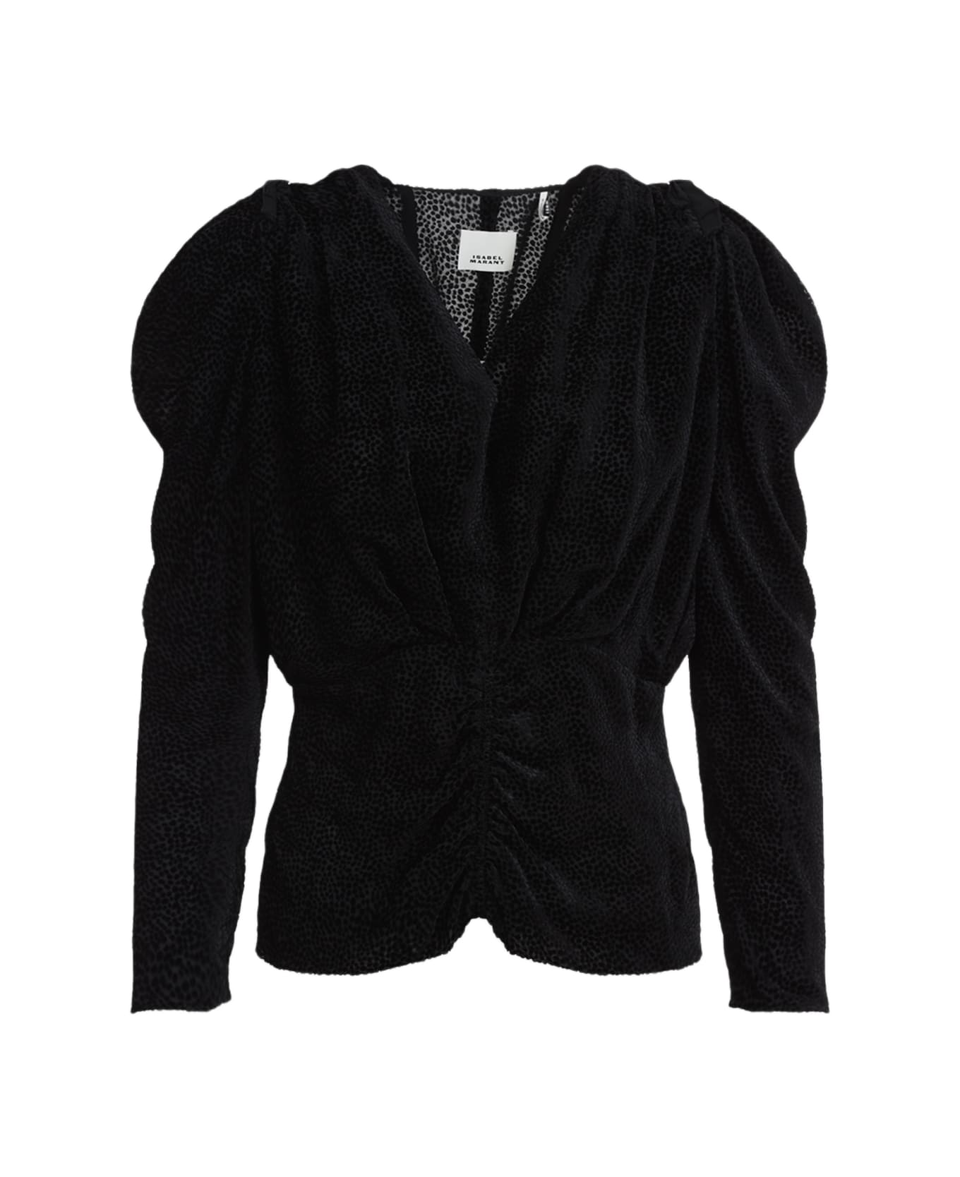 Isabel Marant Marlin Blouse - Bk Black