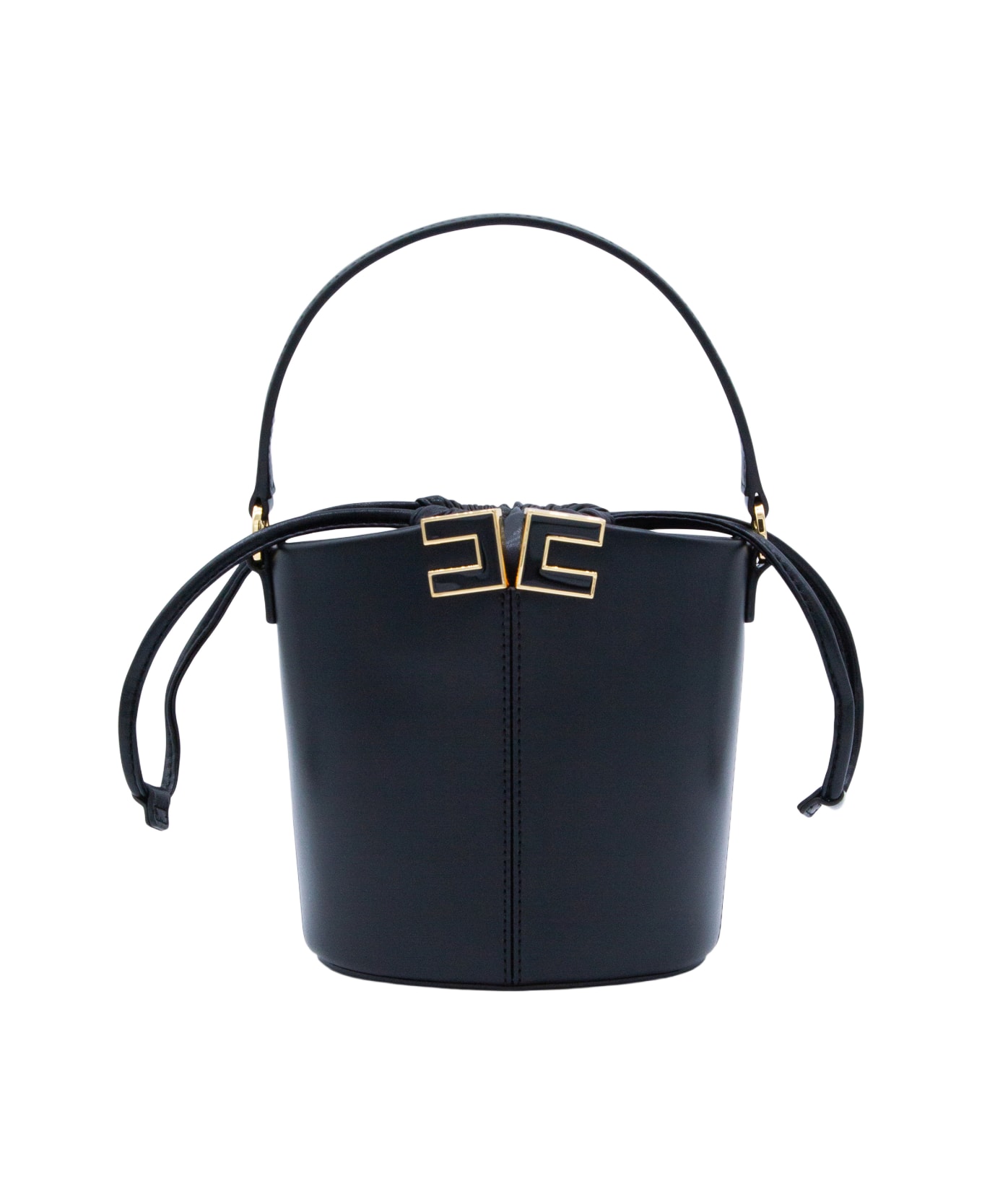 Elisabetta Franchi Black Satchel - Black