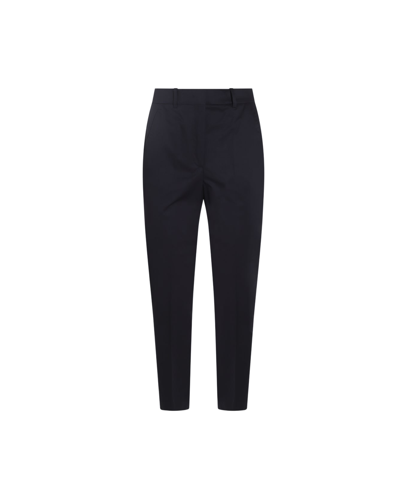 Incotex Black Cotton Pants