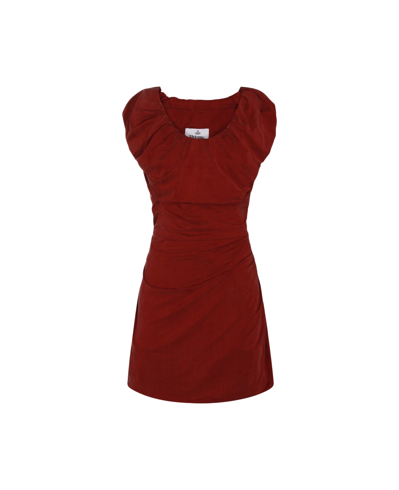 Vivienne Westwood Red Mini Dress - MULTICOLOUR