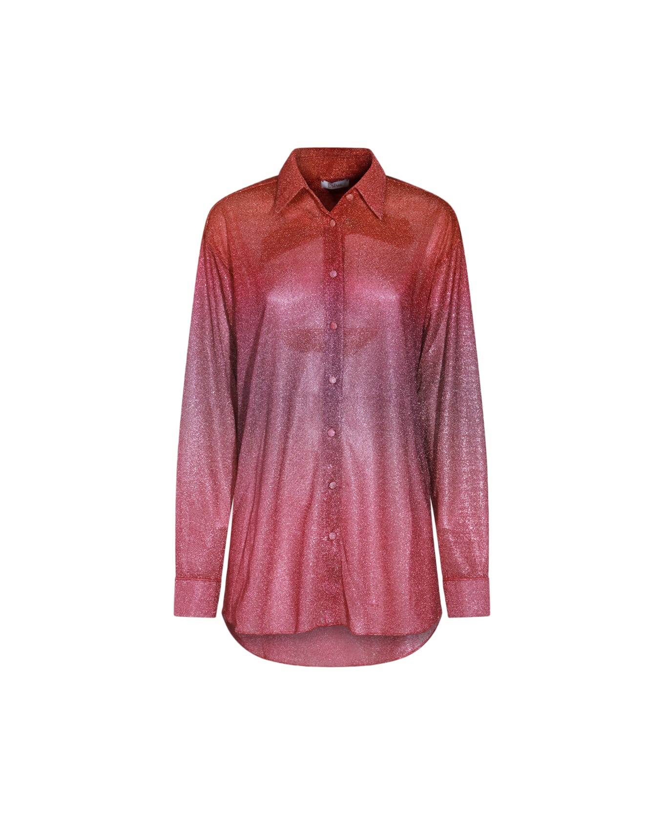 Oseree Red Shirt - Sunset