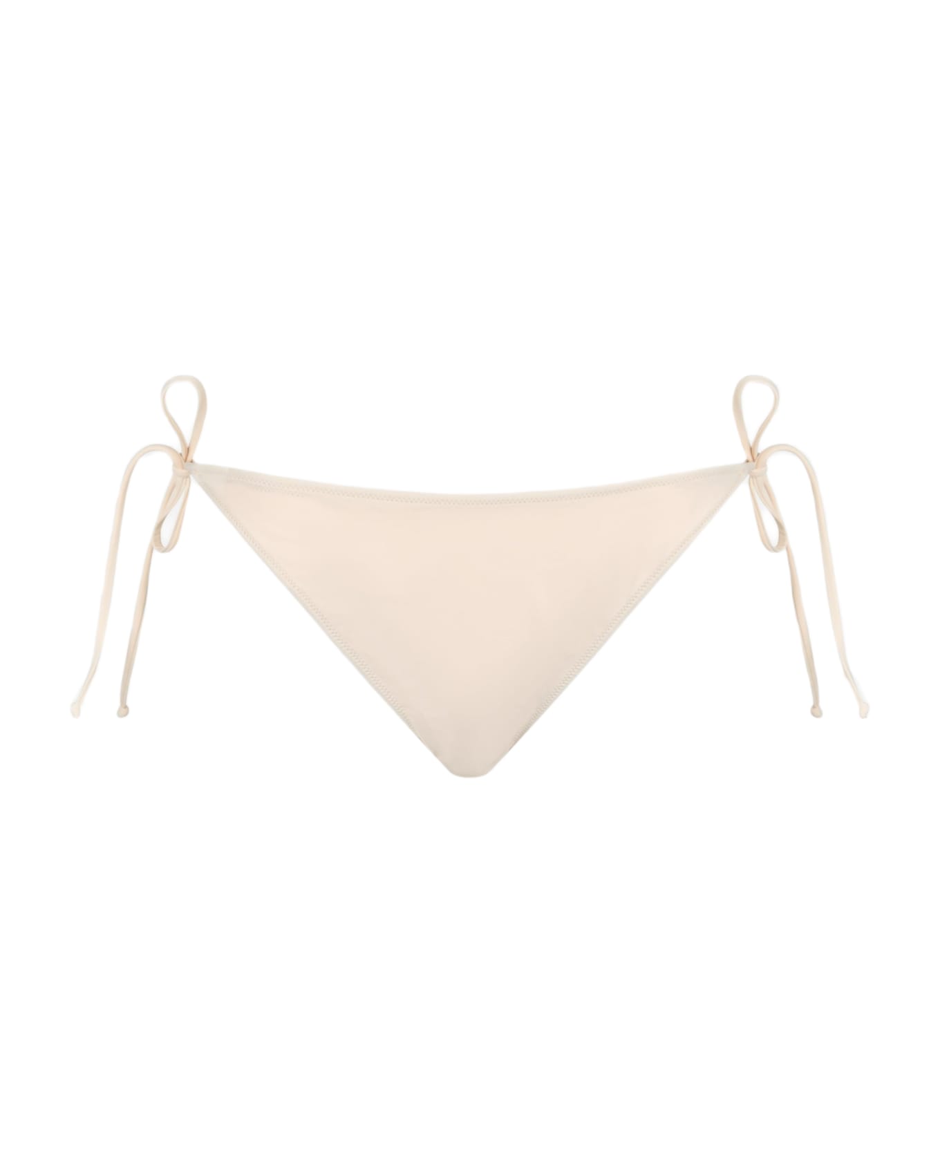 MC2 Saint Barth Woman Classic Swim Briefs Virgo With Rhinestones - WHITE