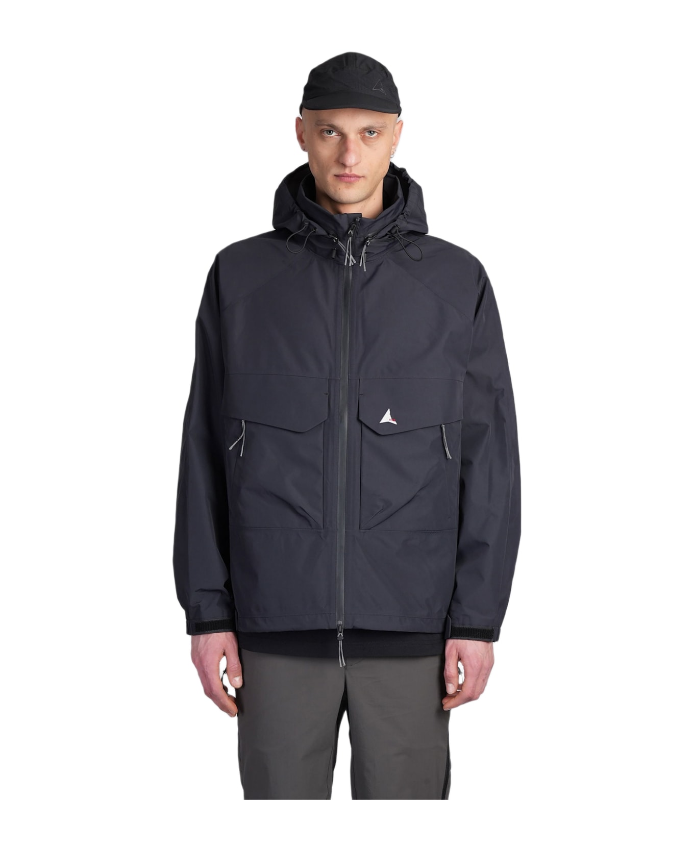 ROA 3l Creek Jacket Casual Jacket In Black Polyamide - black