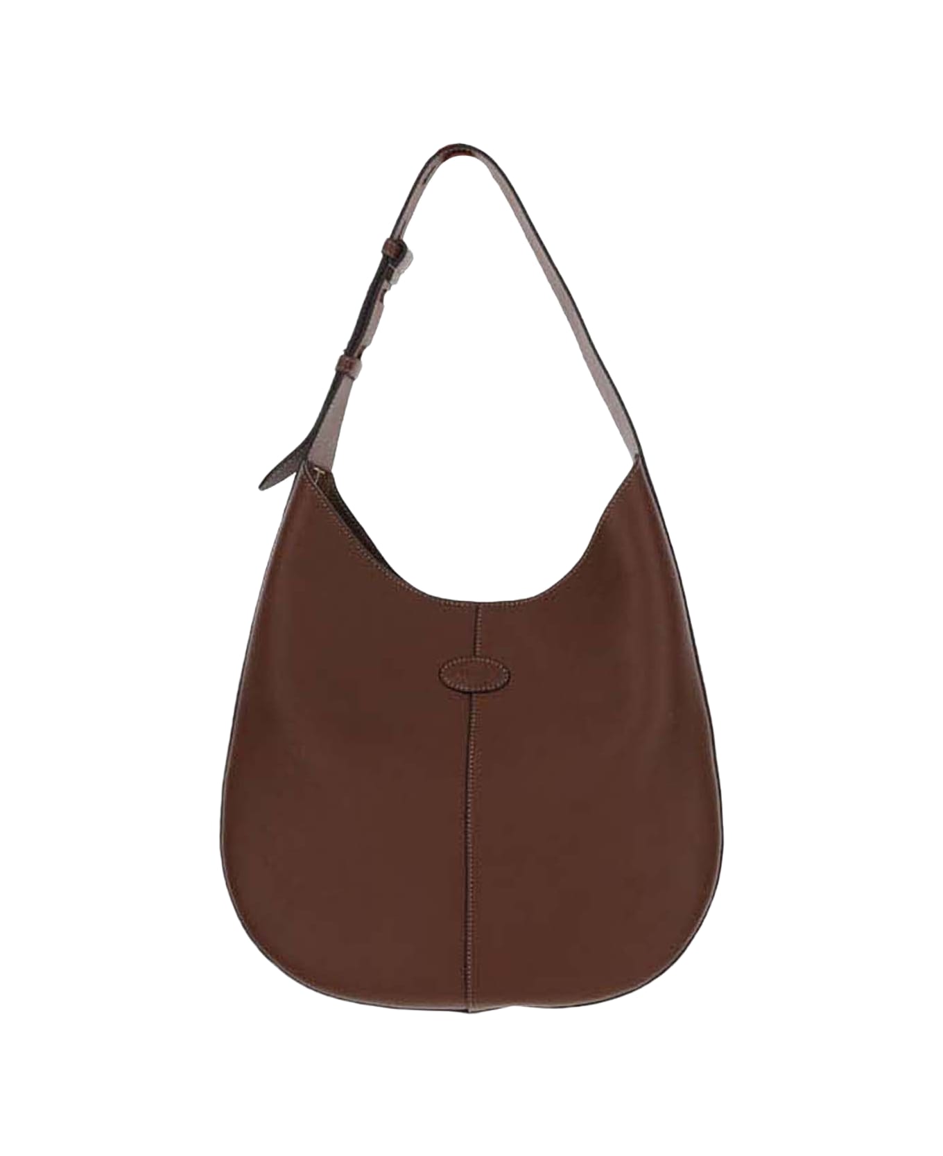 Tod's Leather Hobo Bag - Brown