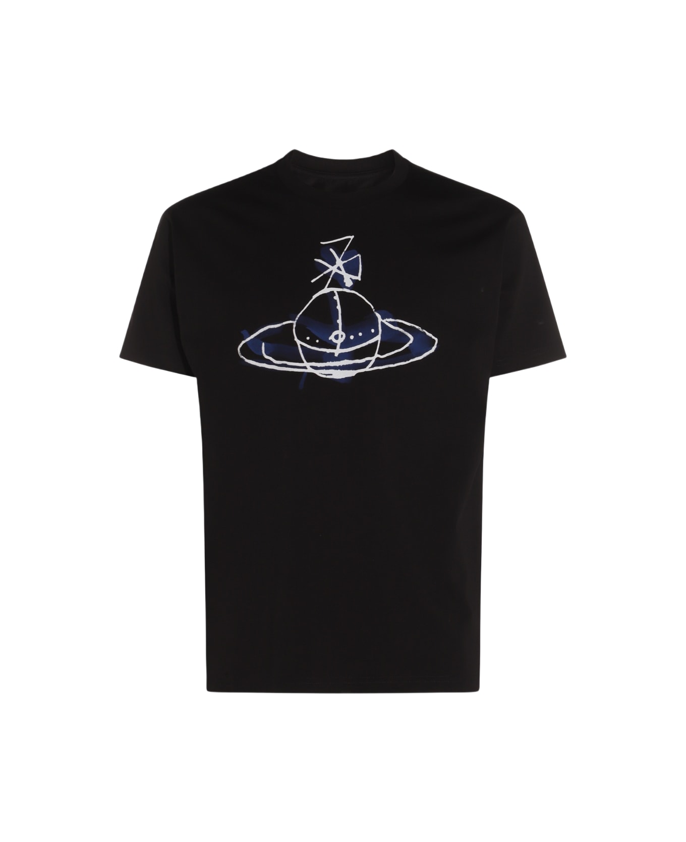 Vivienne Westwood Black Cotton T-shirt - Black