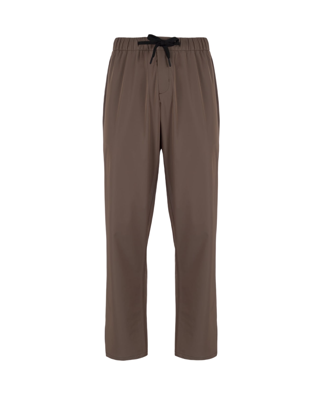 MC2 Saint Barth Man Khaki Casual Pants Porter - BROWN