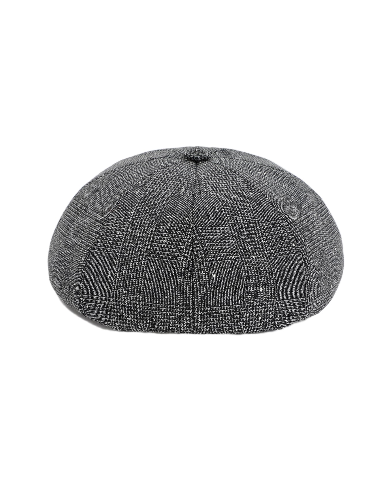 Dior Homme Wool-blend Canvas With Prince Of Wales Motif - Grey