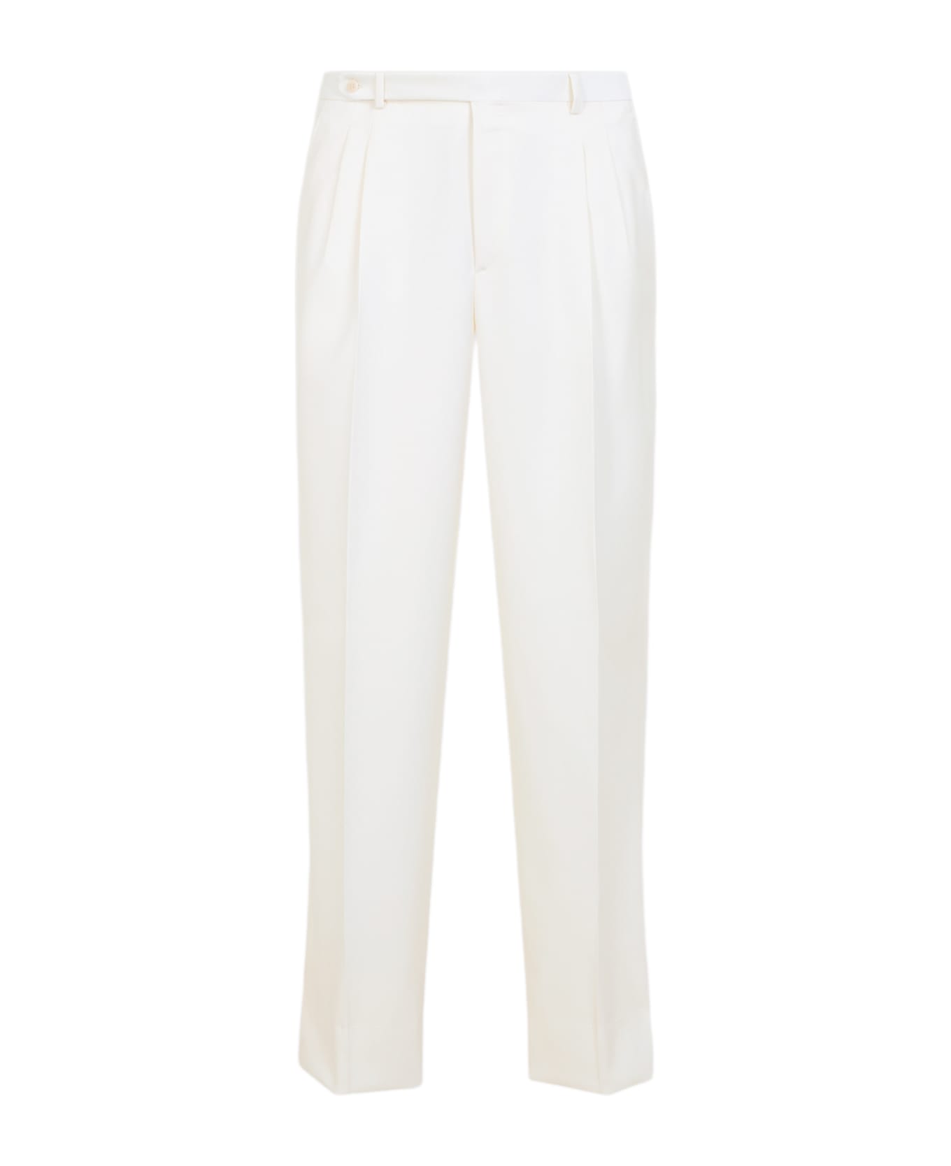 Brioni Biorni Capri Pants - Off White