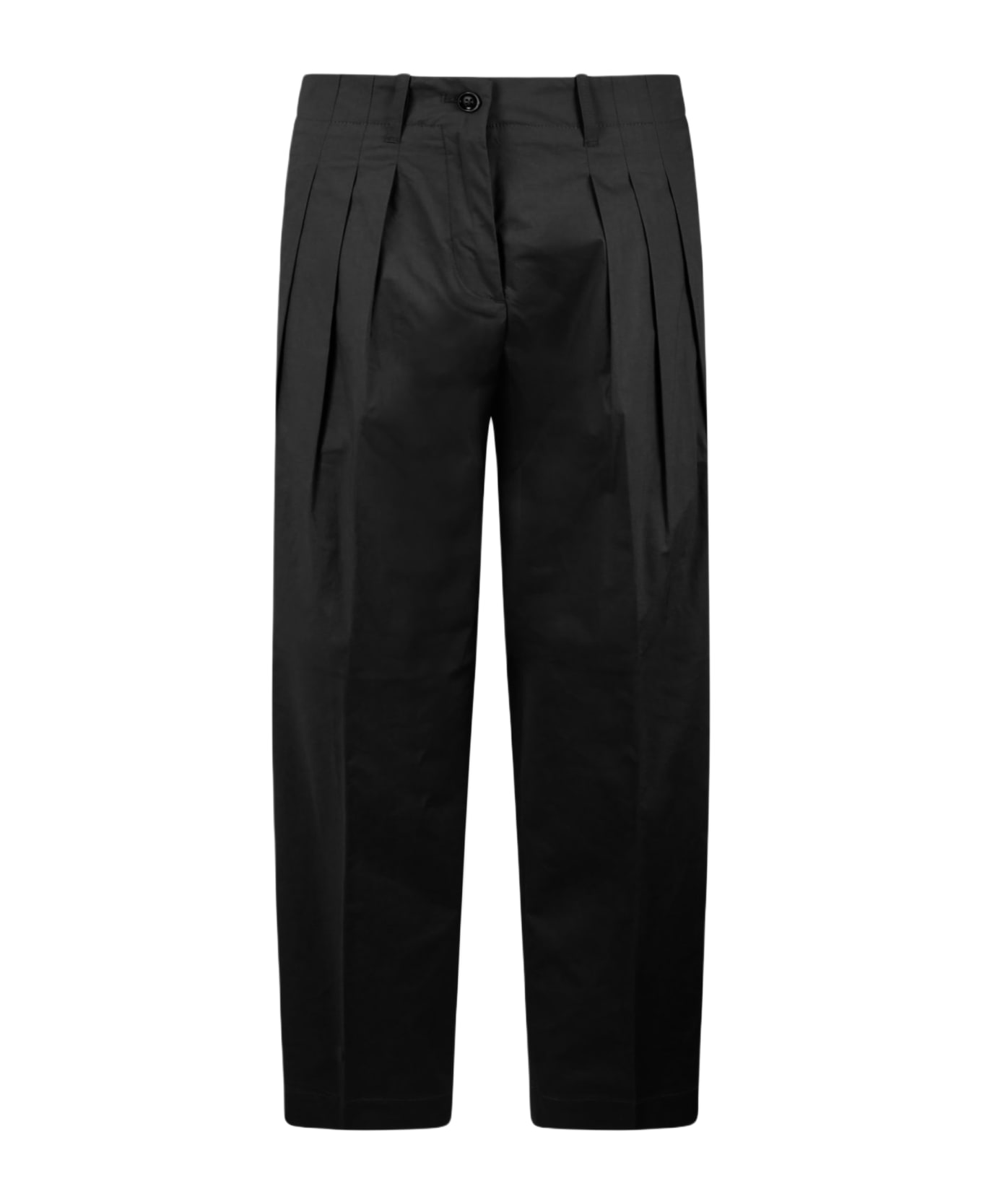Nine in the Morning Diamante Carrot 3 Pences Trousers - Black
