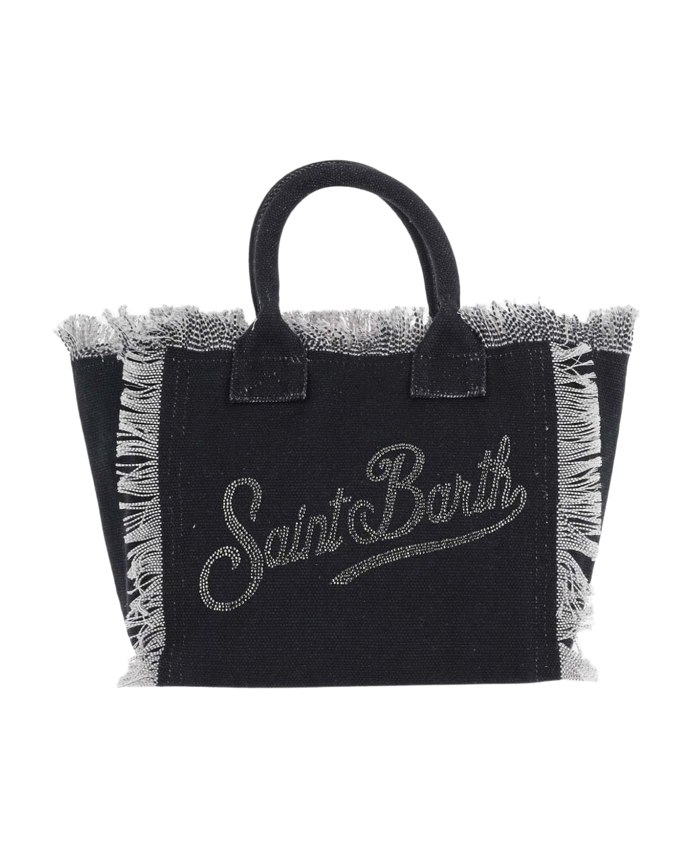 MC2 Saint Barth Colette Tote Bag With Logo - Denim