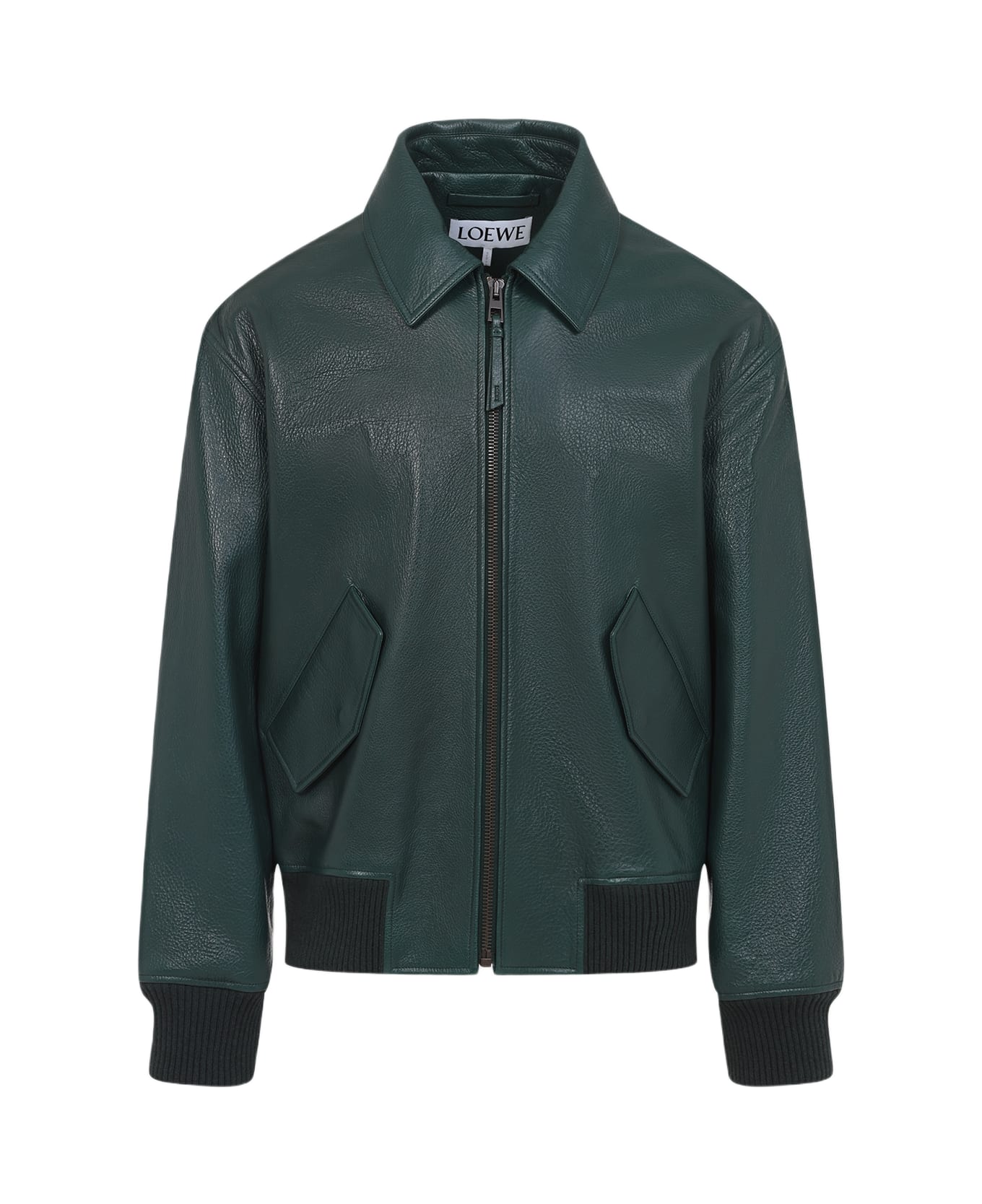 Loewe Aviator Jacket - Evergreen