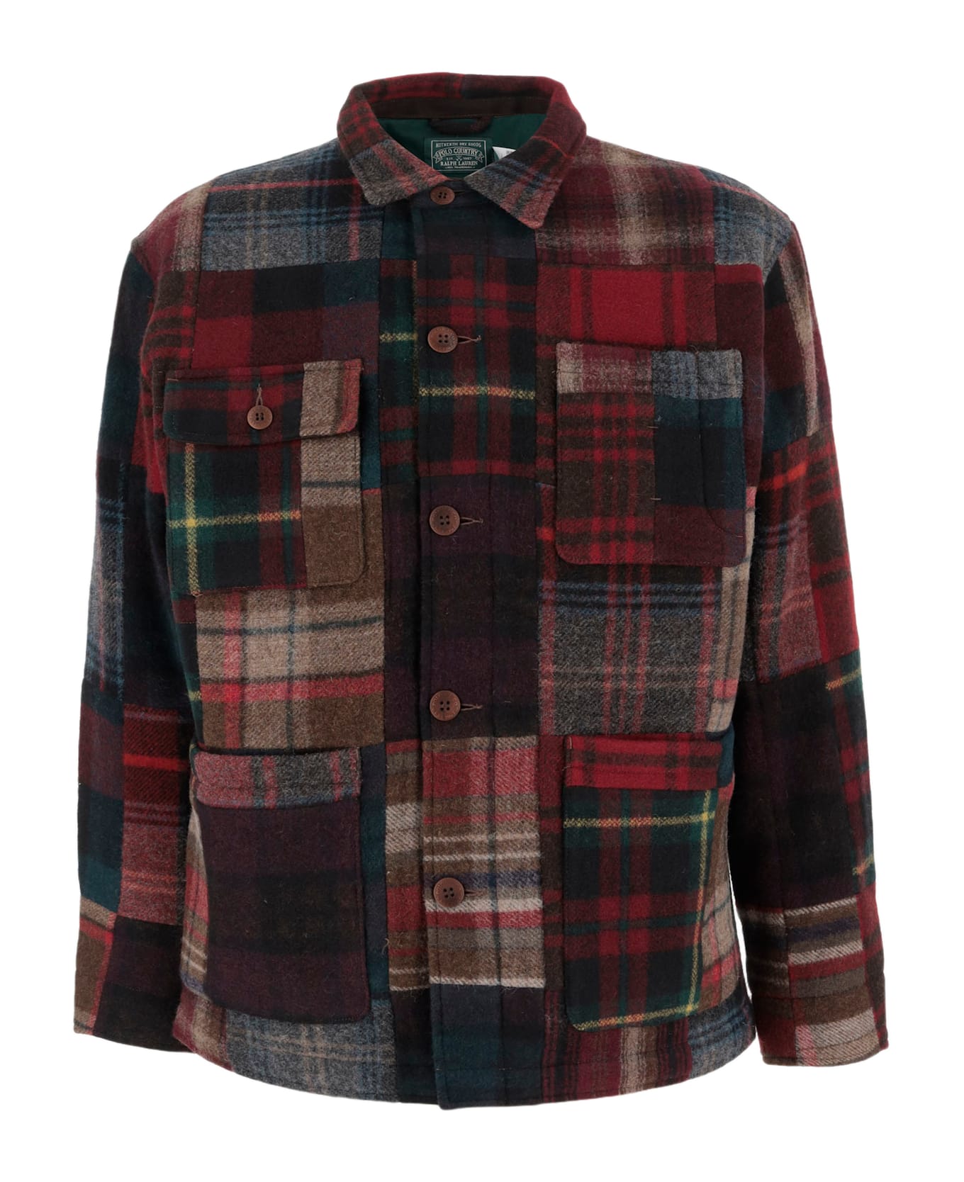 Ralph Lauren Wool Patchwork Jacket - MultiColour