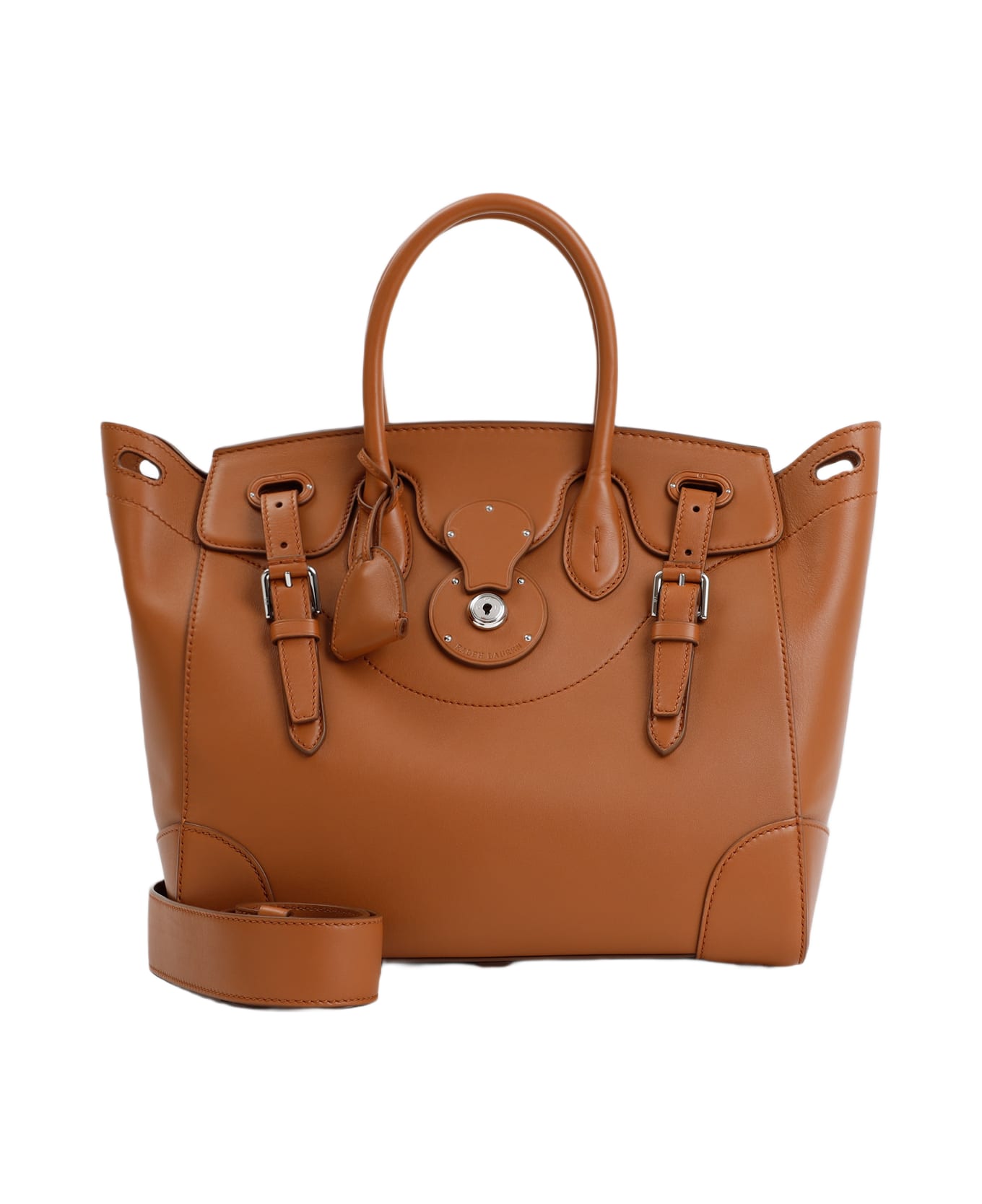 Ralph Lauren Soft Ricky 33 Handbag - Rl Gold