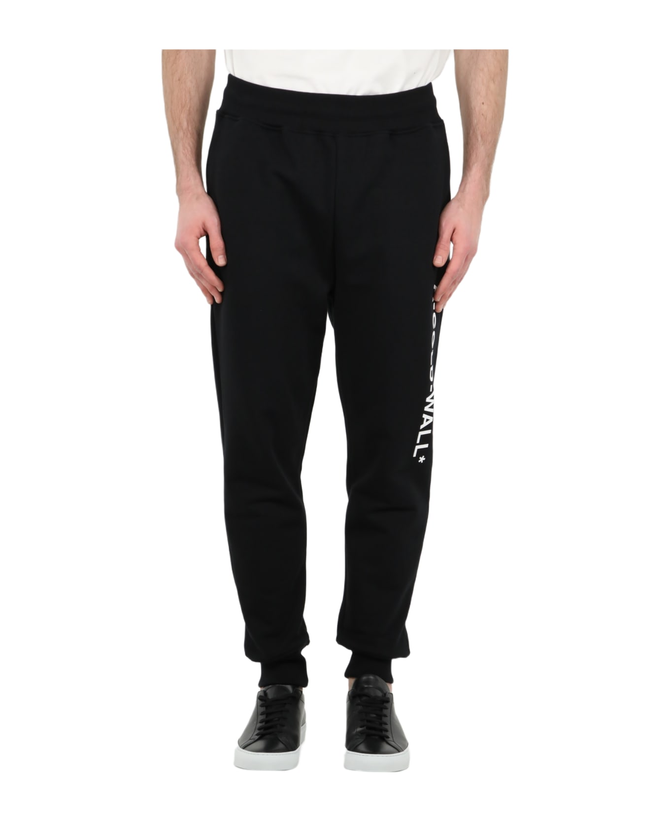 A-COLD-WALL Black Joggers With Logo - BLACK