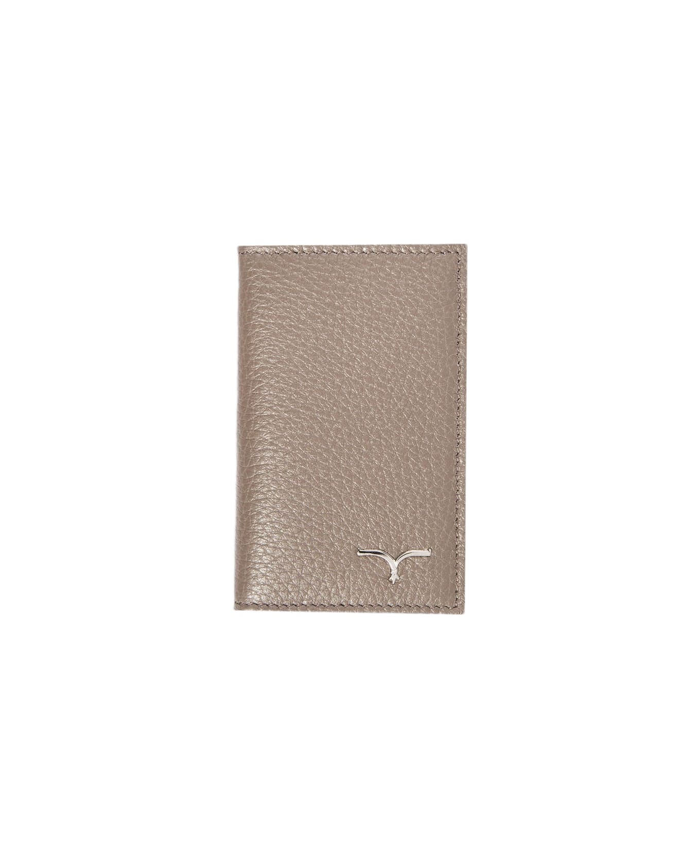 Larusmiani Vertical Card Holder St.moritz Wallet - Brown