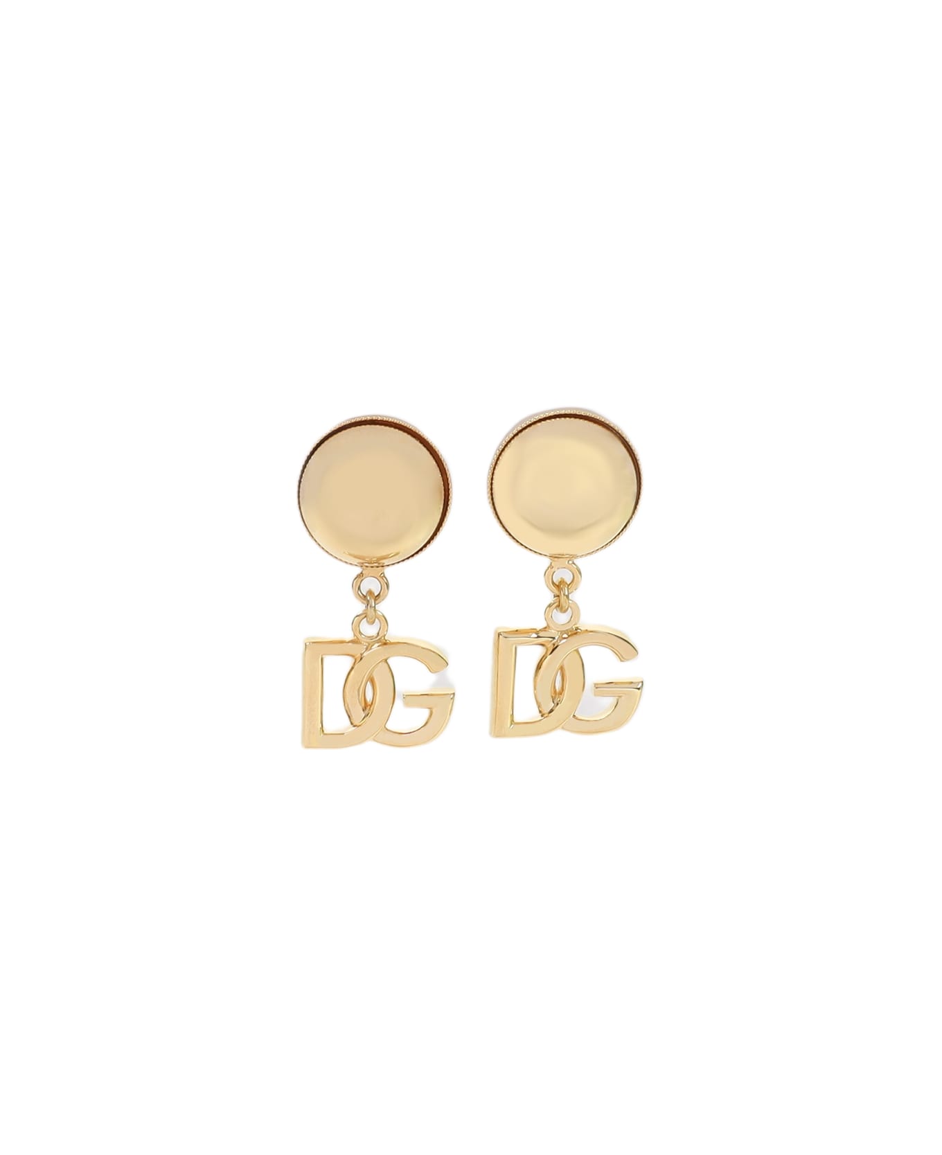 Dolce 
Gabbana Dg Clips Earrings - Golden