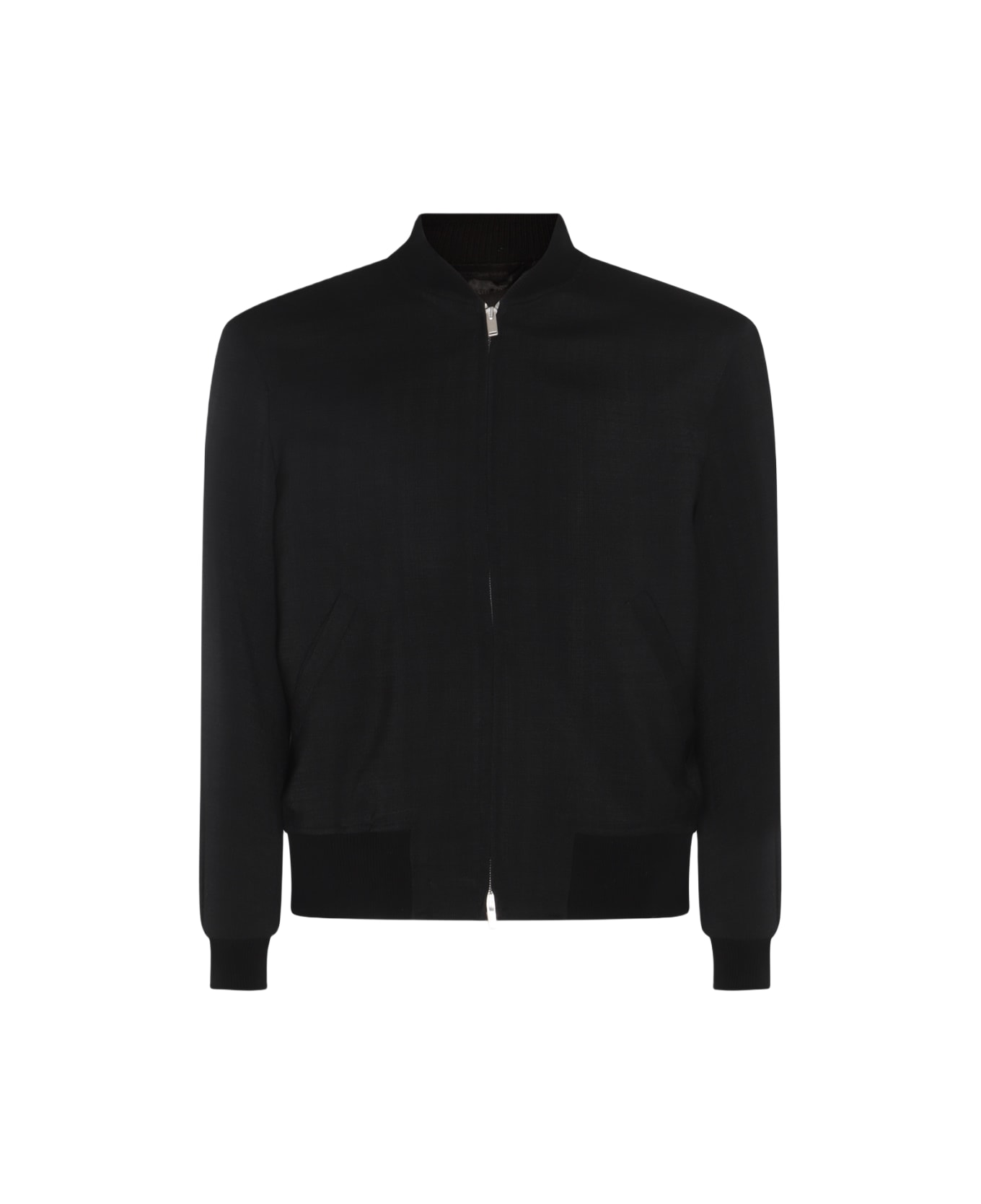 Lardini Black Casual Jacket - Black ジャケット