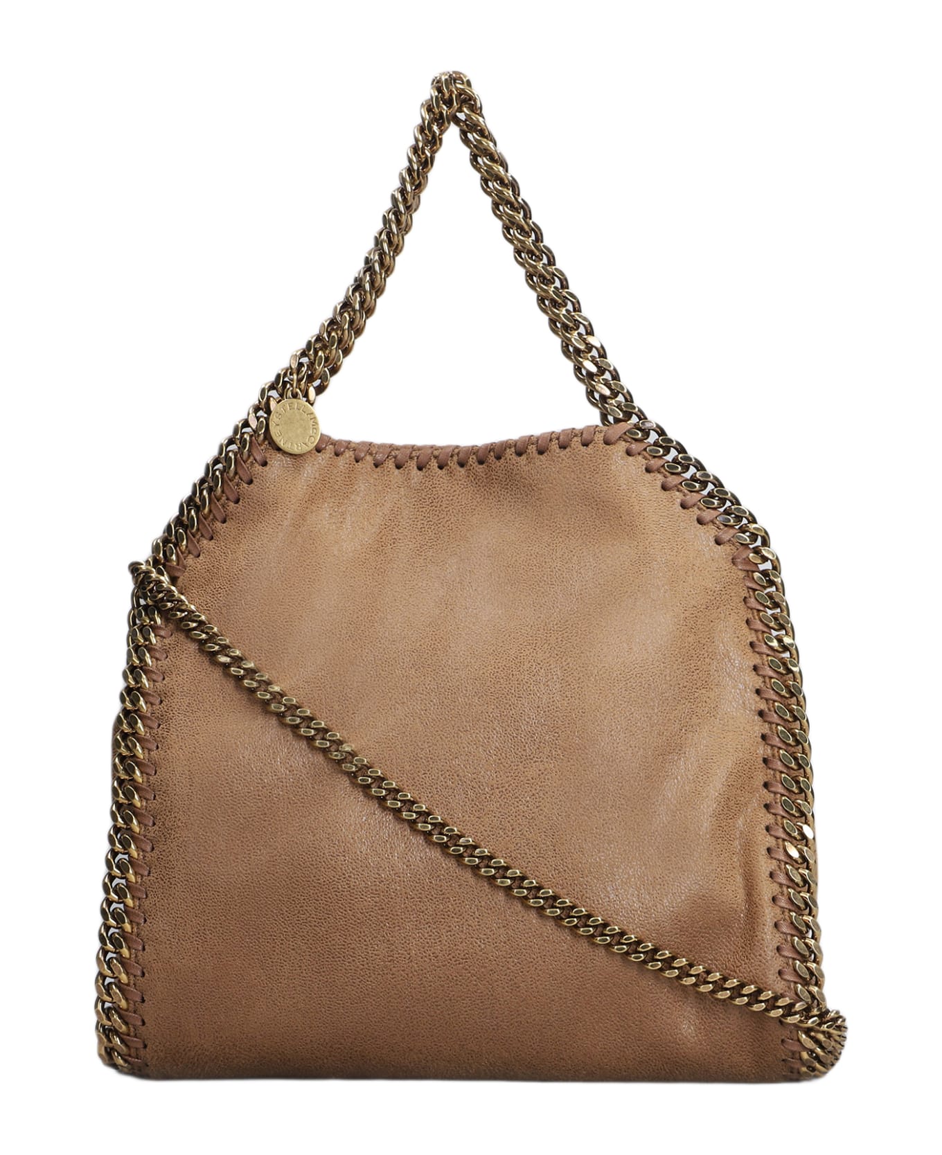 Stella McCartney Falabella Shoulder Bag In Brown Polyester - brown