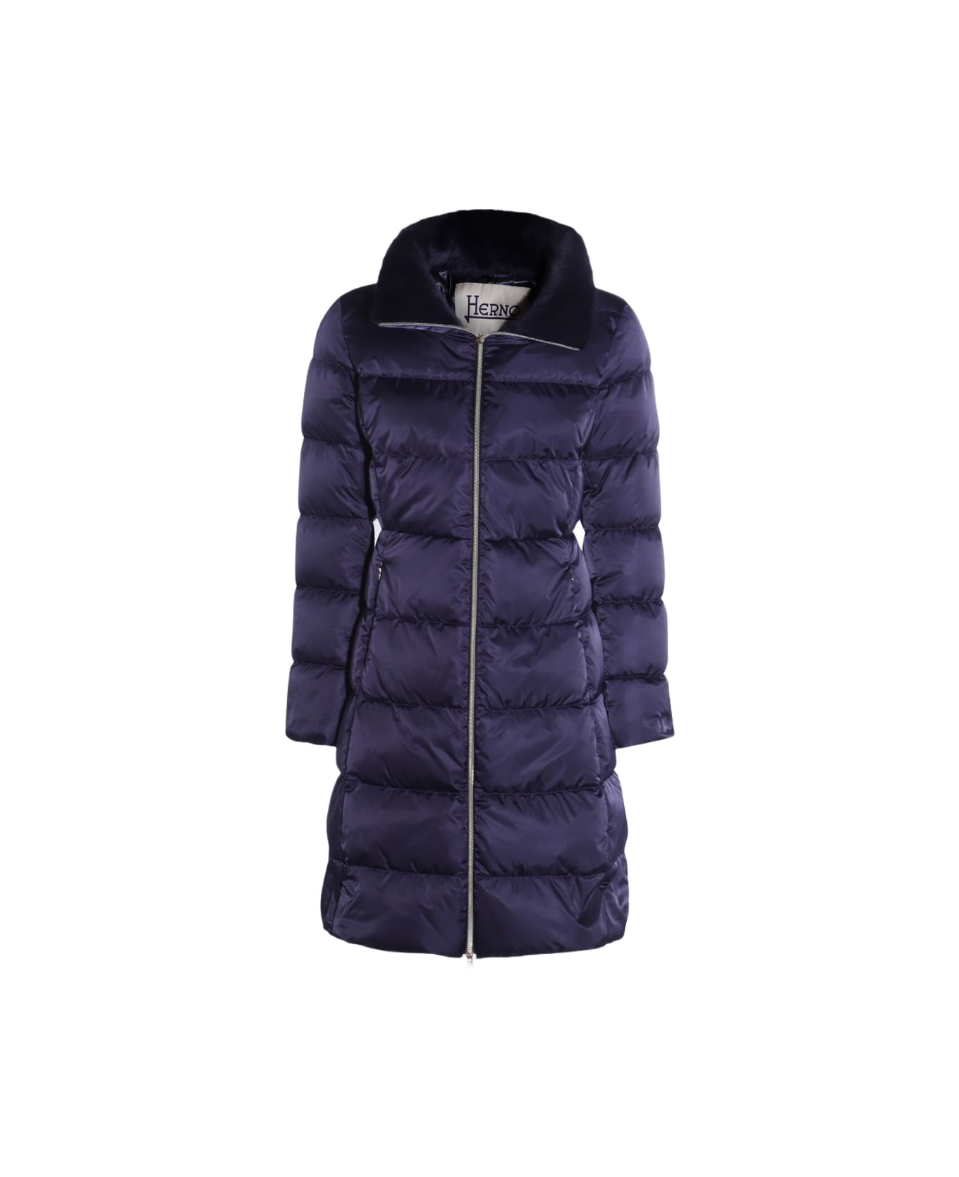 Herno Navy Down Jacket - New Blu
