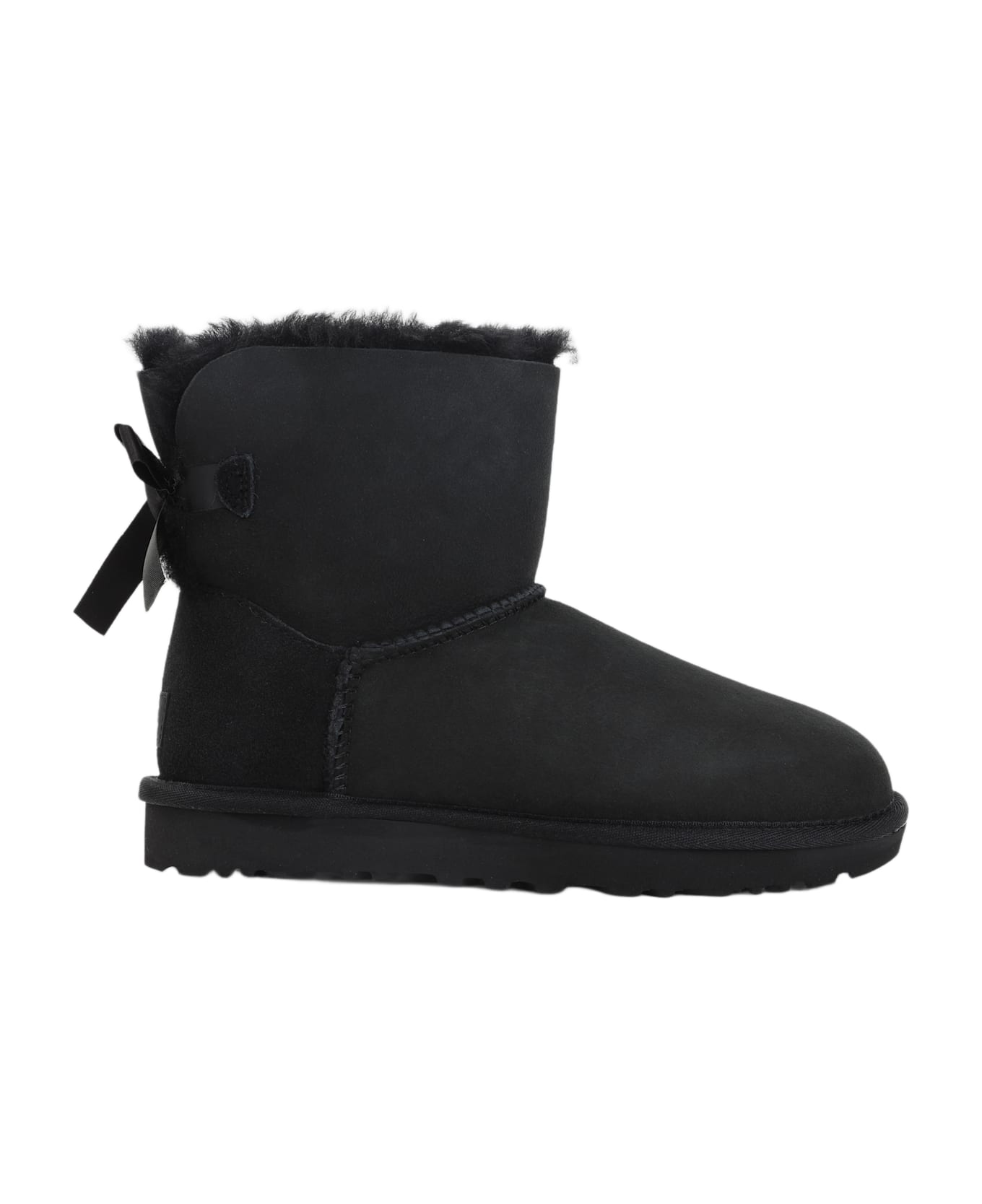 UGG W Mini Bailey Bow Ii Boots - Blk Black