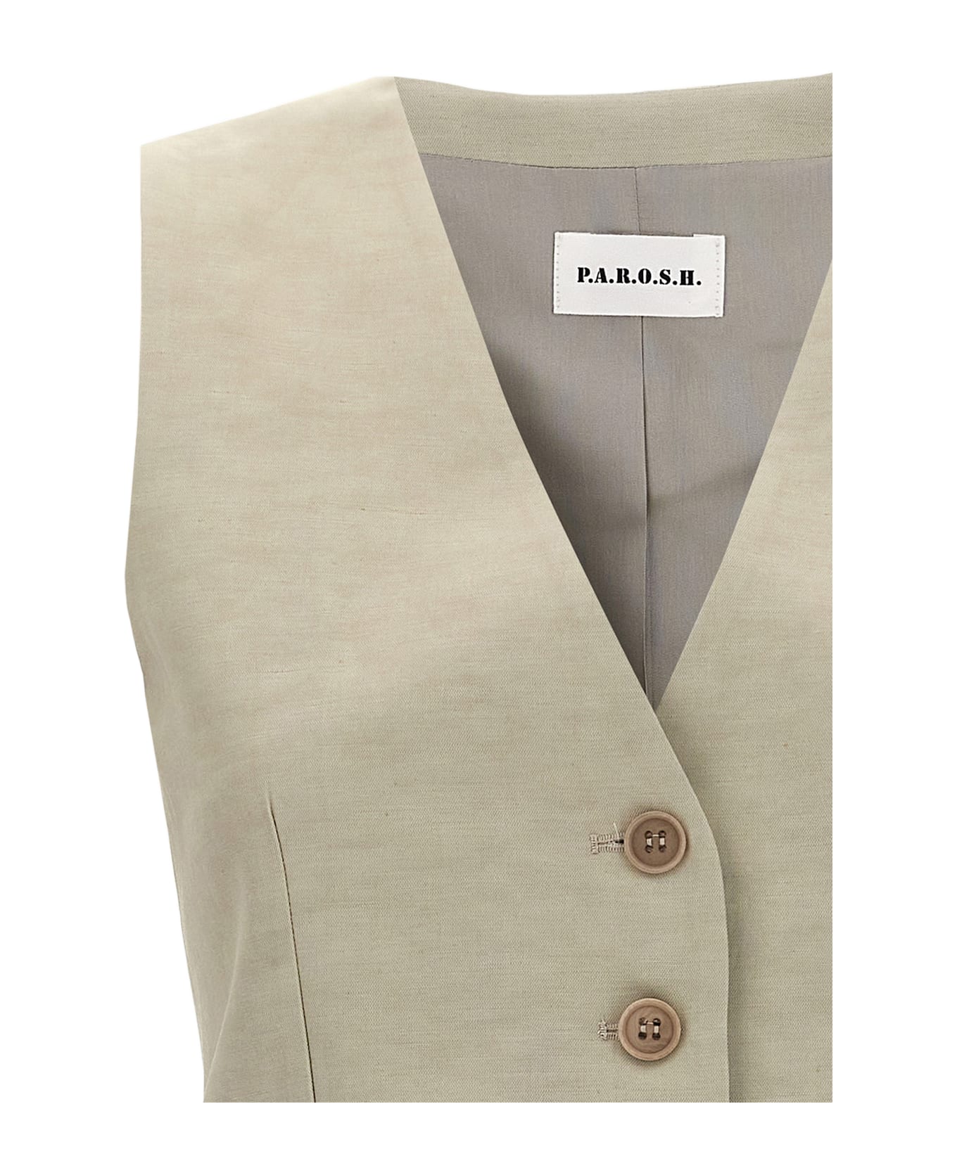 Parosh 
raisa
 Vest - Beige