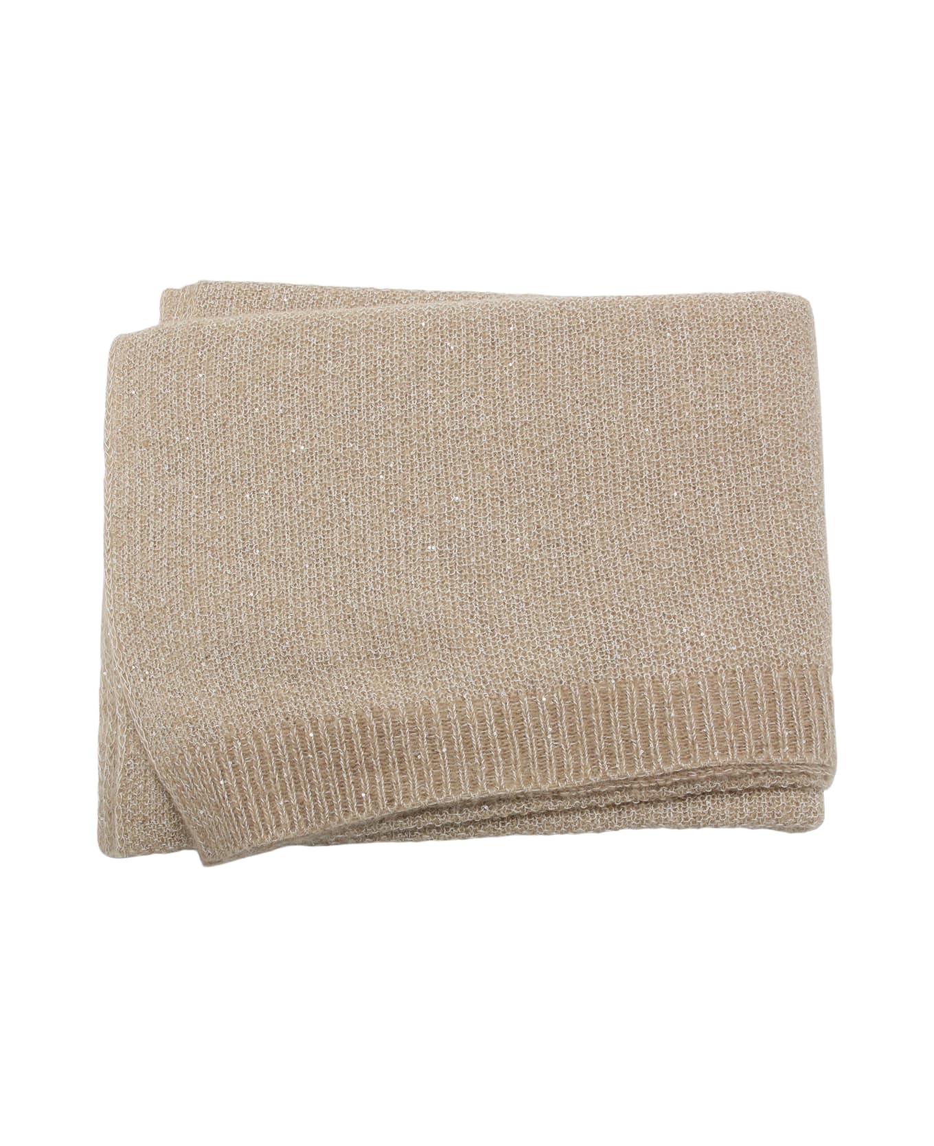 Fabiana Filippi Beige Scarf - Beige