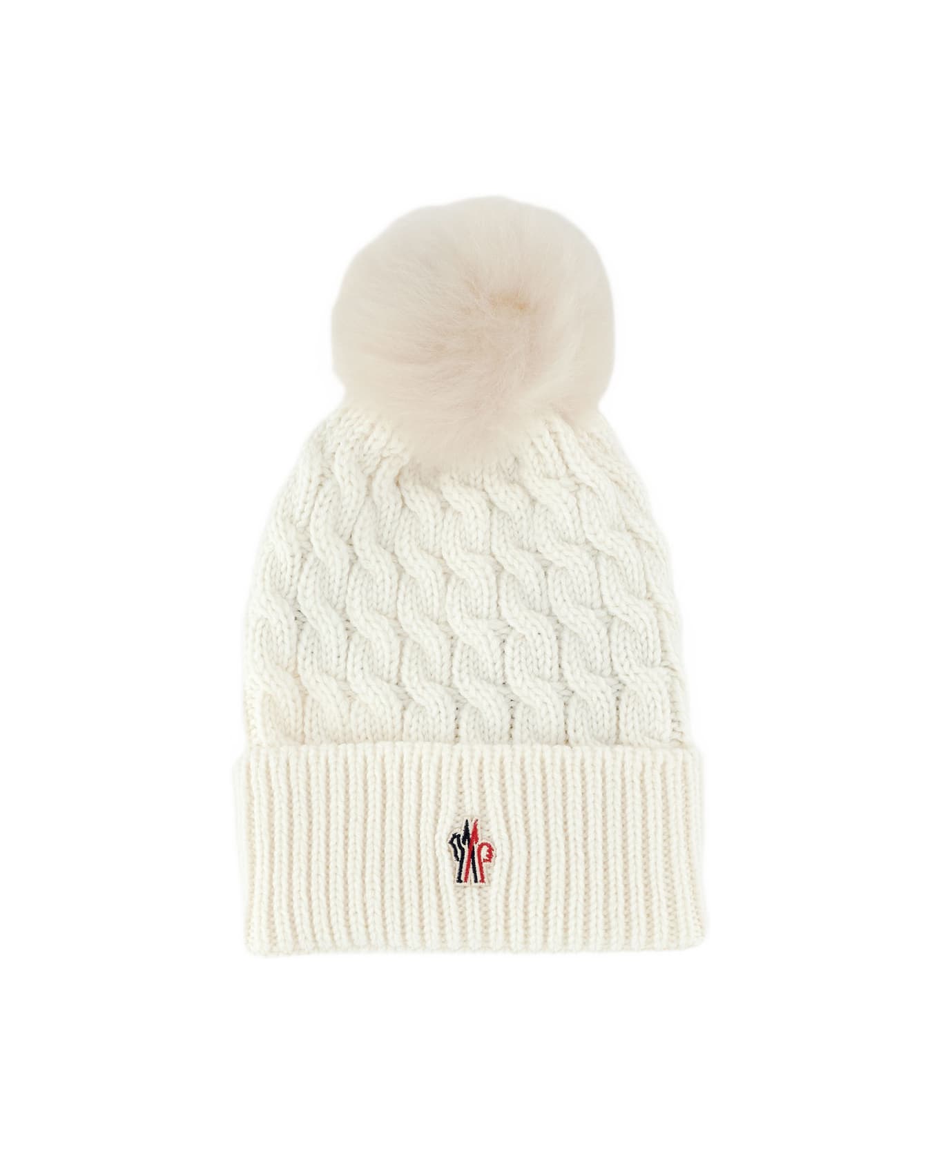 Moncler Grenoble Wool Hat - WHITE