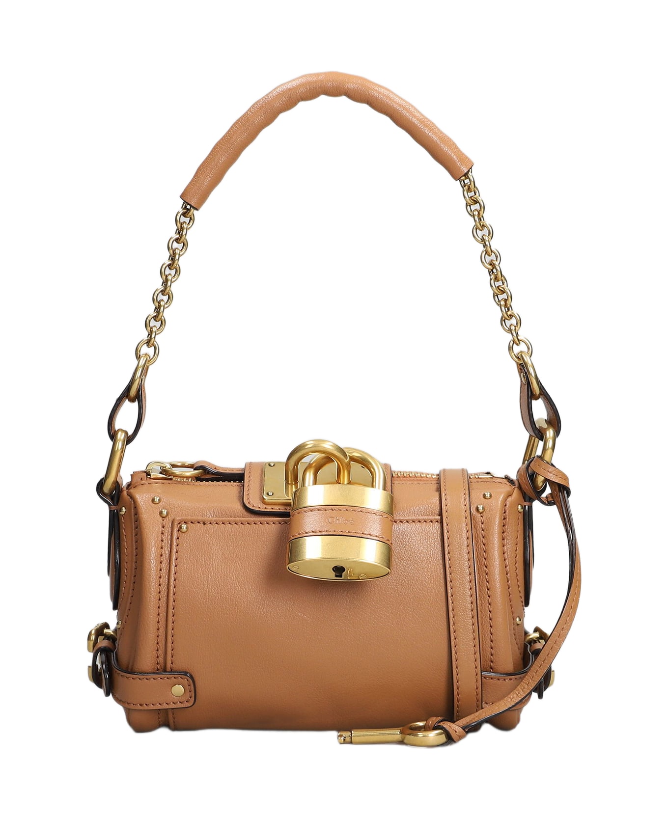 Chloé Paddington Shoulder Bag In Camel Leather - Camel