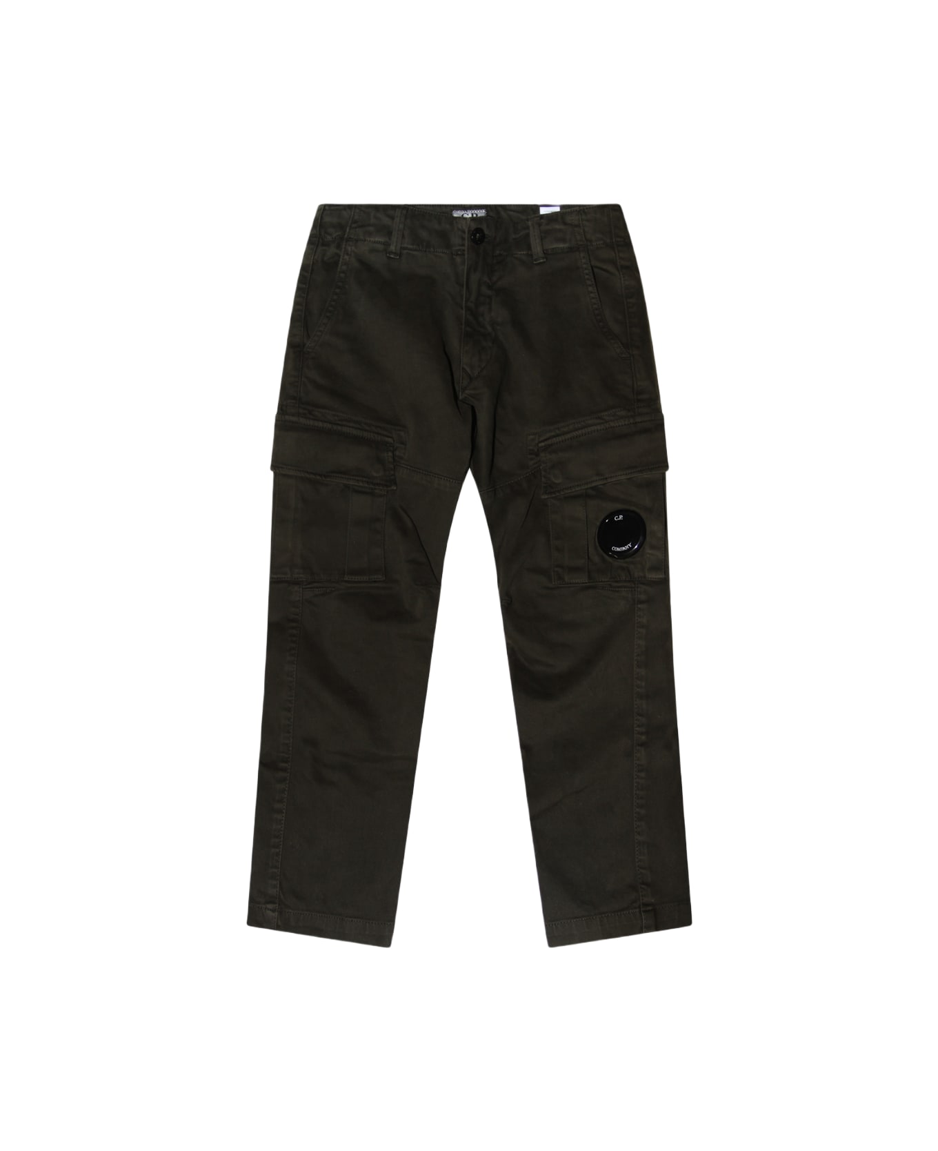 C.P. Company Ivy Green Cotton Stretch Pants - IVY GREEN ボトムス