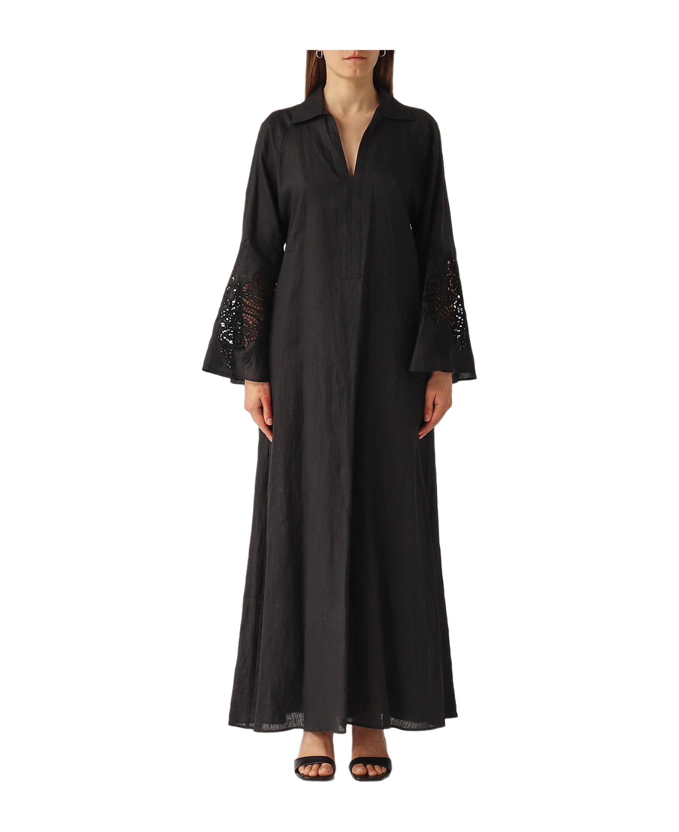 Max Mara Studio Strano Dress - NERO