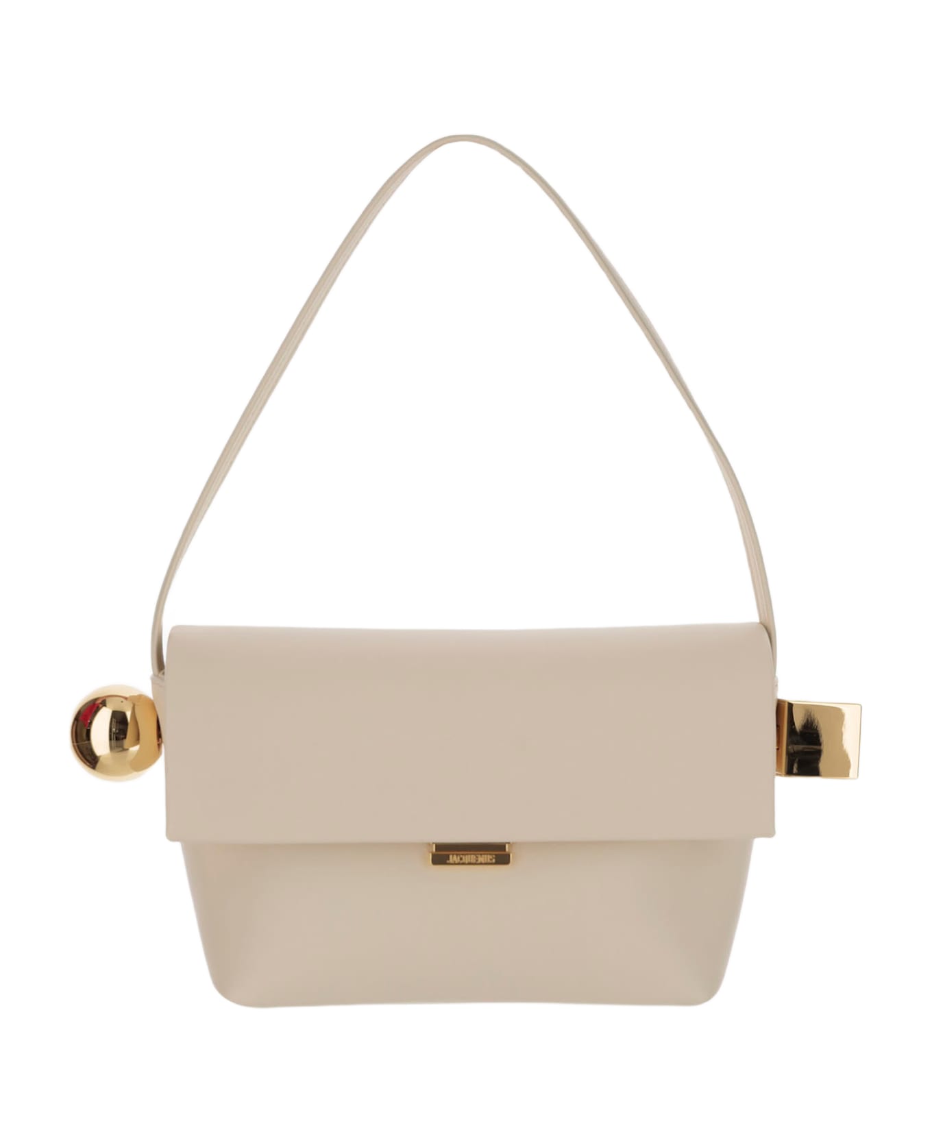 Jacquemus Le Rond Carrè Shoulder Bag - Avorio chiaro