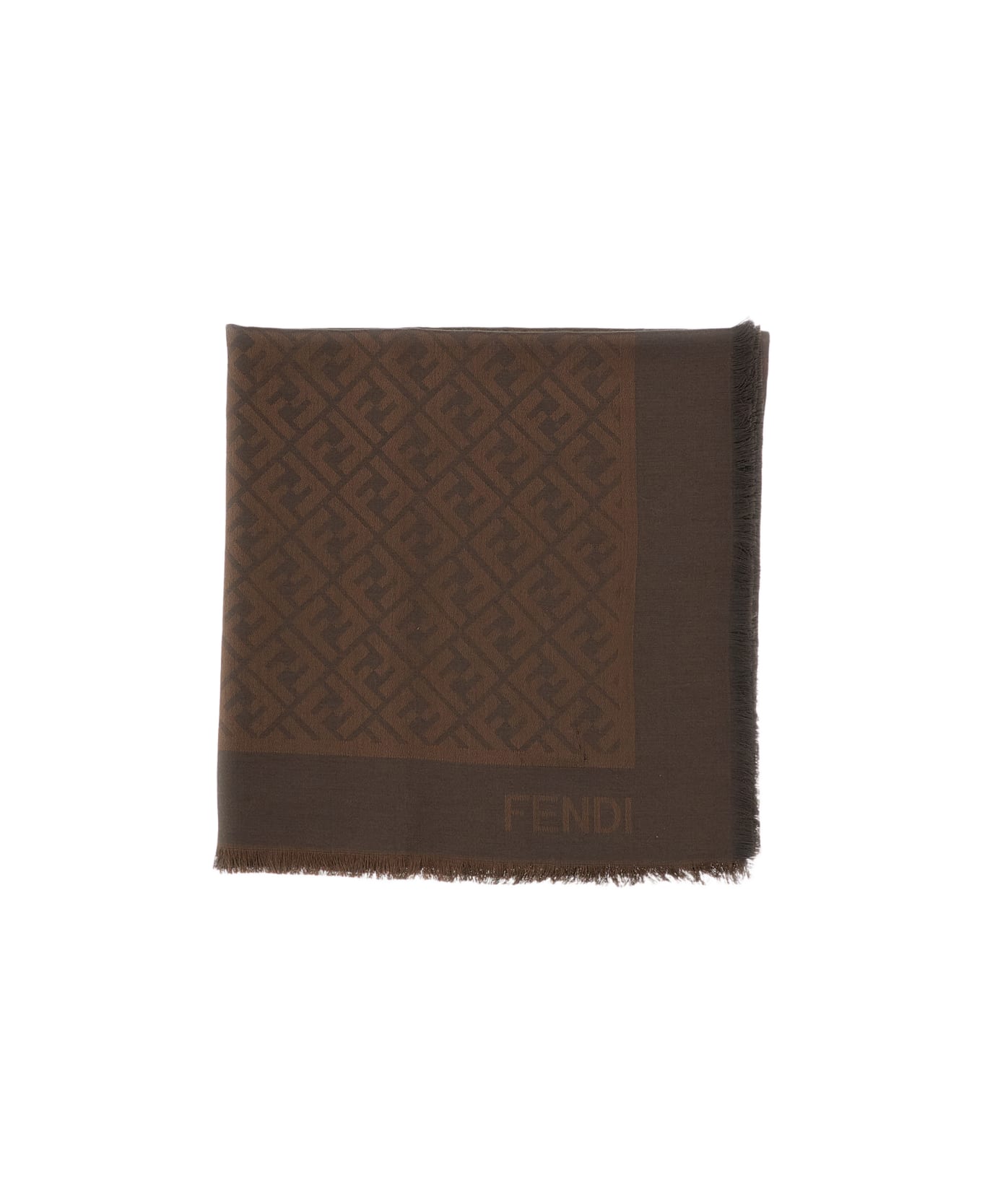 Fendi Ff Shawl - Brown