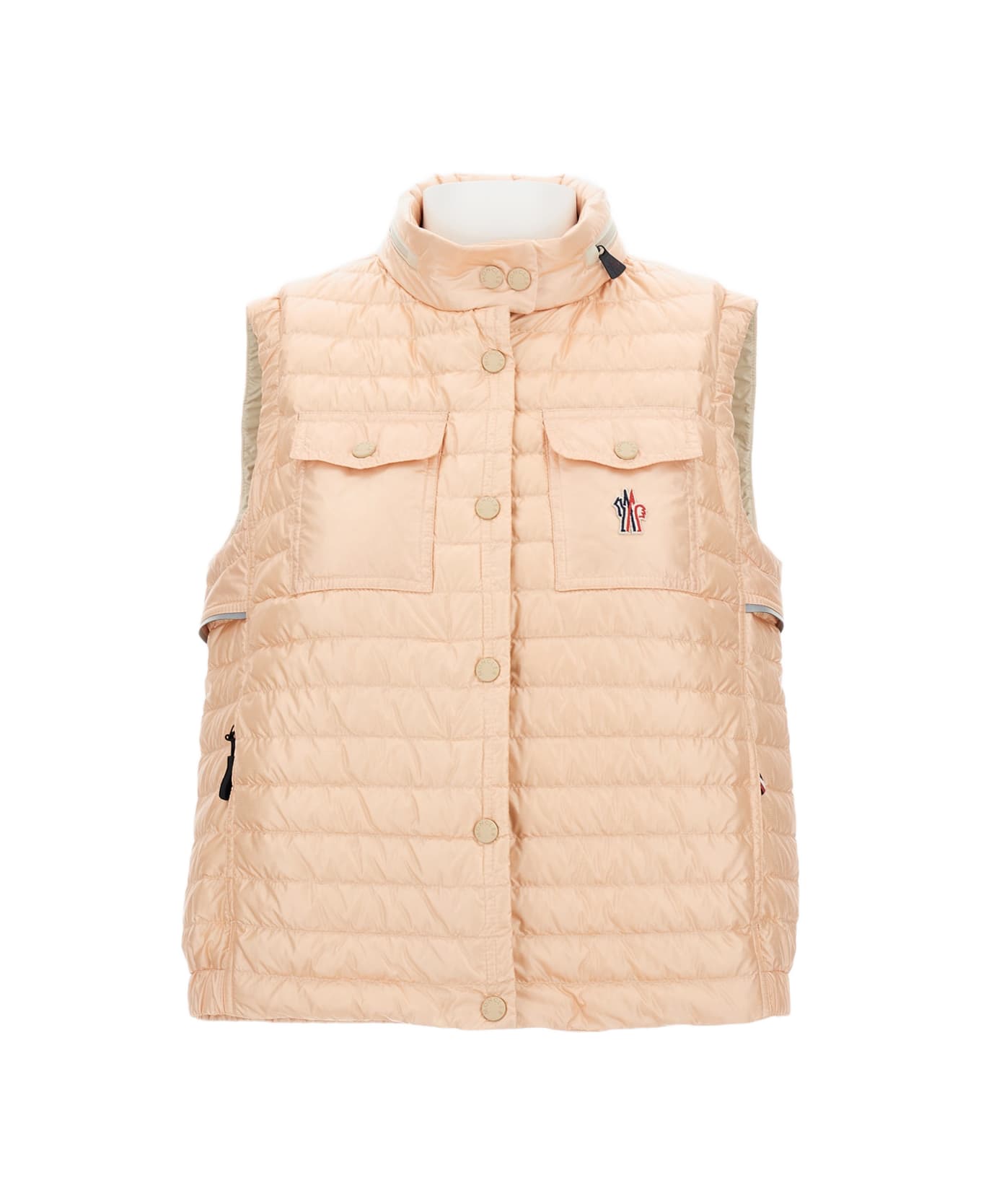 Moncler Grenoble Women
s Waterproof Waistcoat - Pink