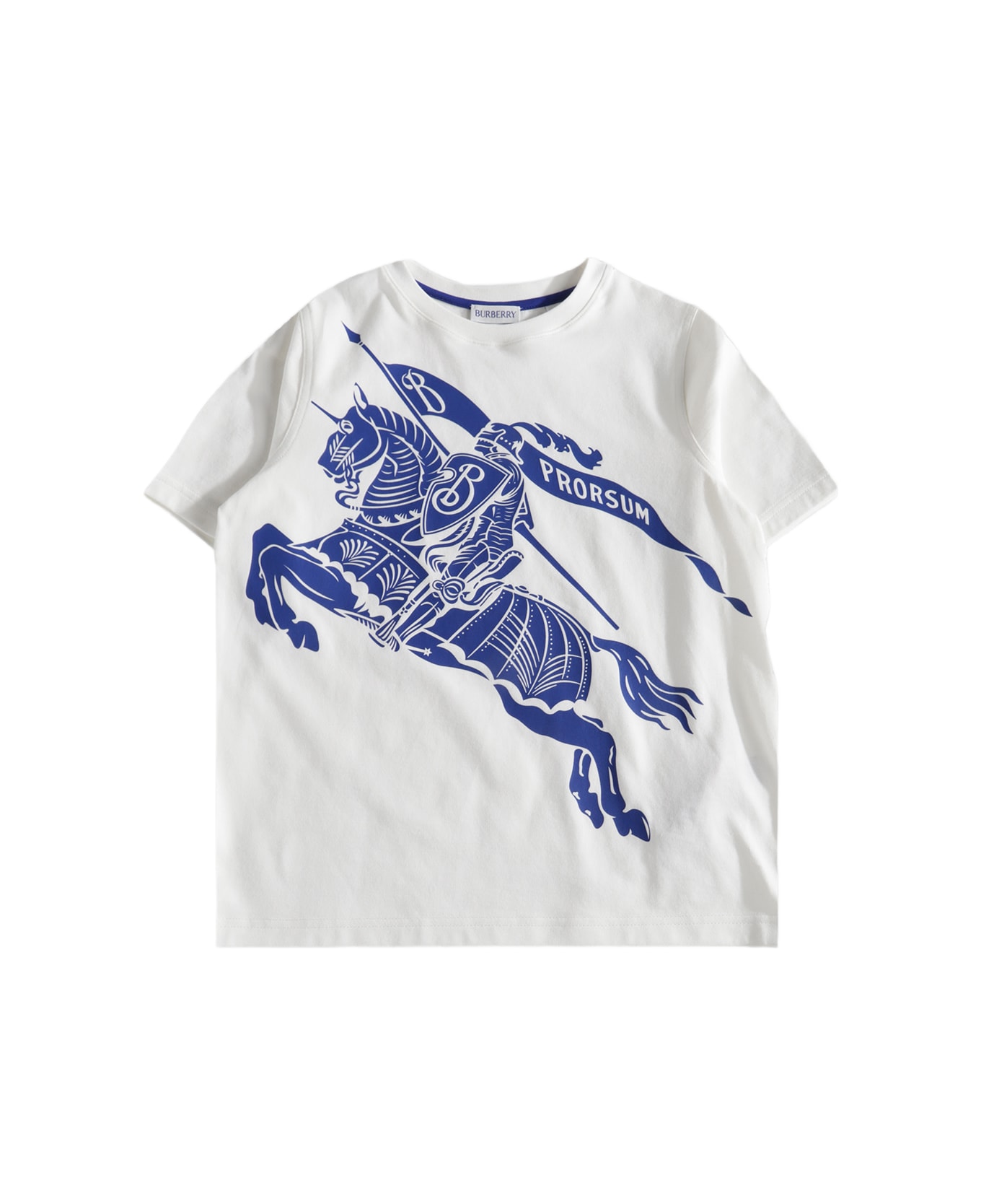 Burberry White Cotton T-shirt - Bianco