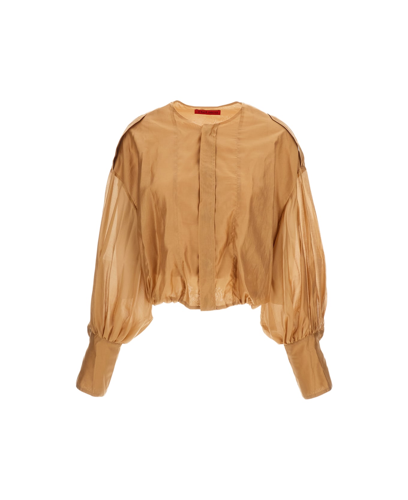 TheLatest Diana Shirt In Light Muslin - Beige