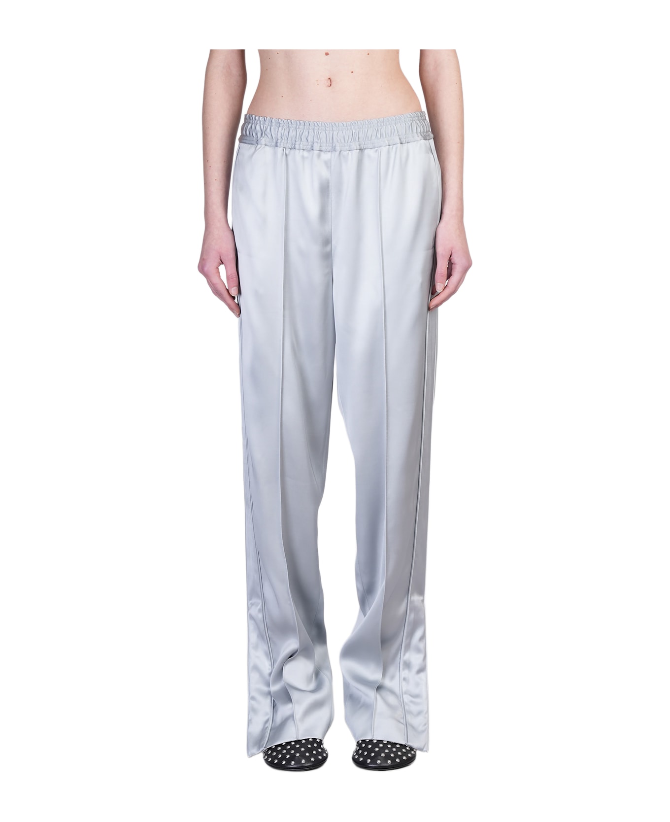 Jil Sander Pants In Grey Viscose - grey