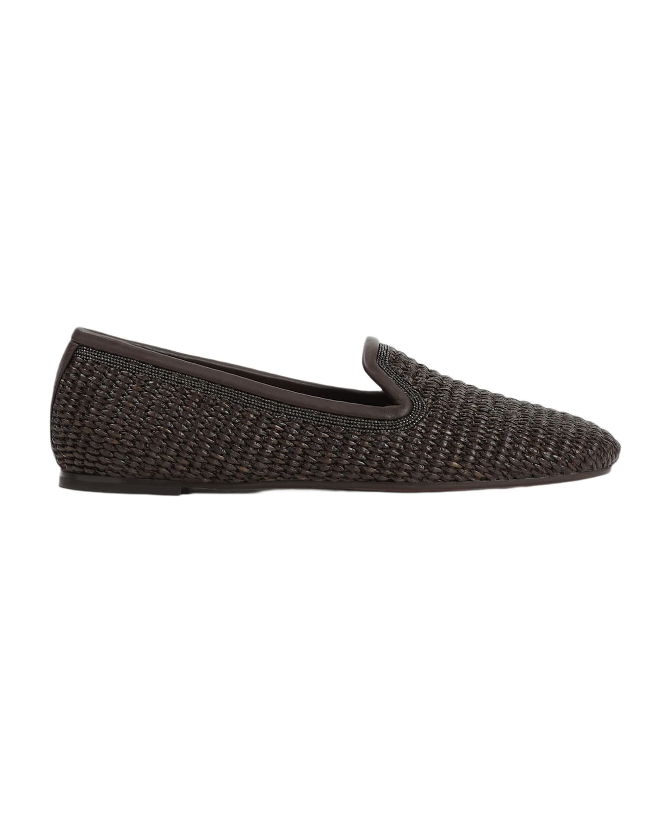 ブルネロクチネリ Brunello Cucinelli Raffia Slippers Brunello Cucinelli Raffia Slippers | italist
