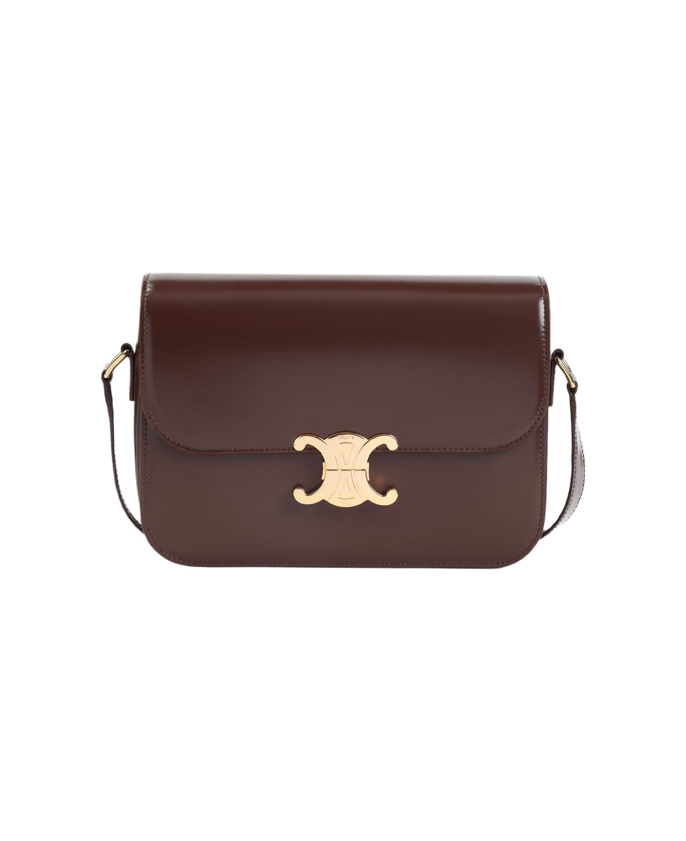 Celine Classique Triomphe Bag - Ch Chestnut