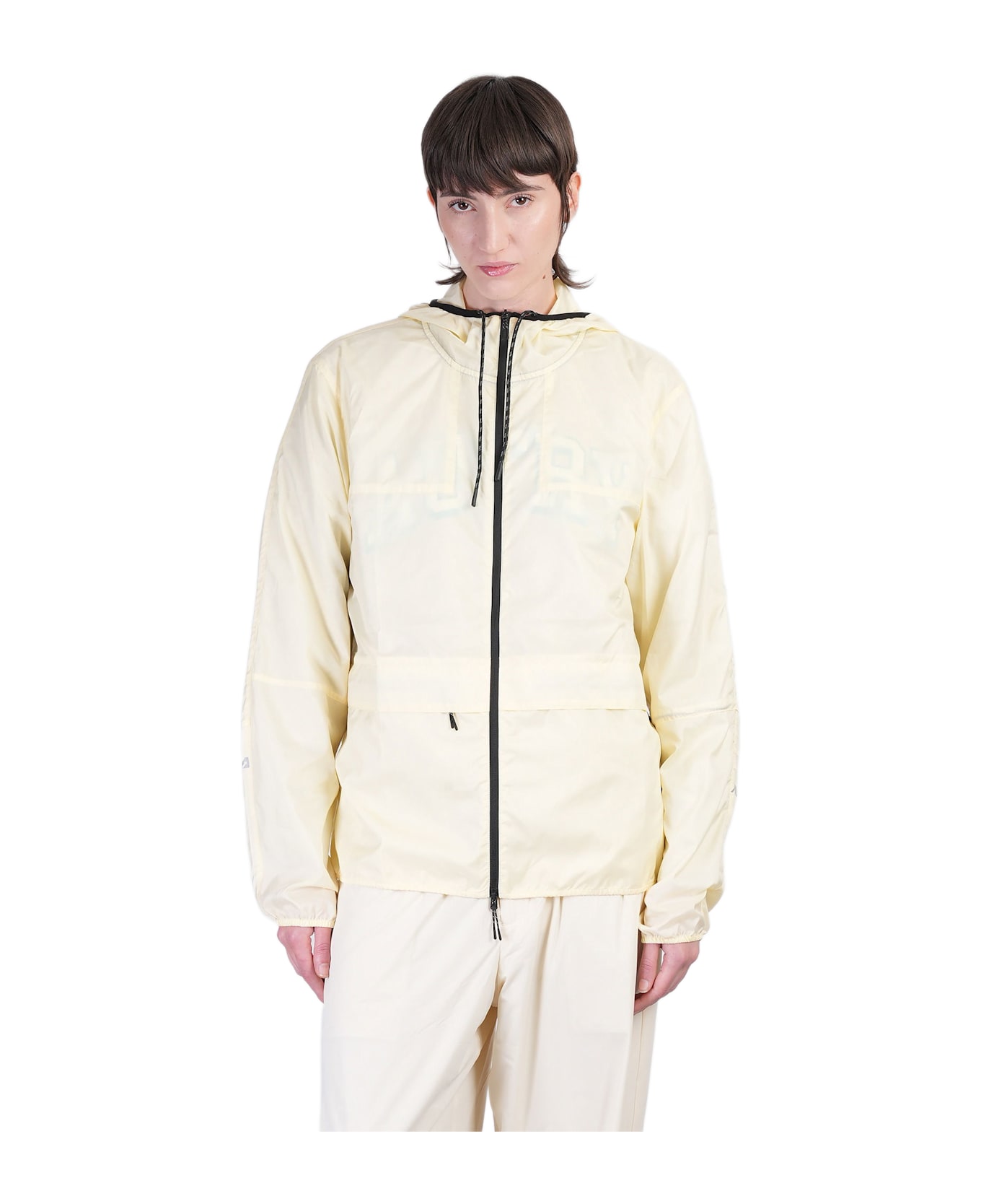 Autry Casual Jacket In Yellow Nylon - yellow