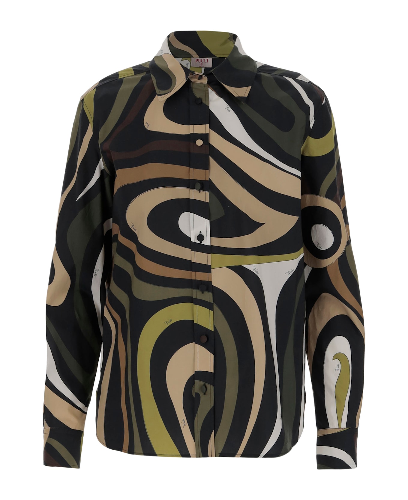 Pucci Marble Shirt - Red