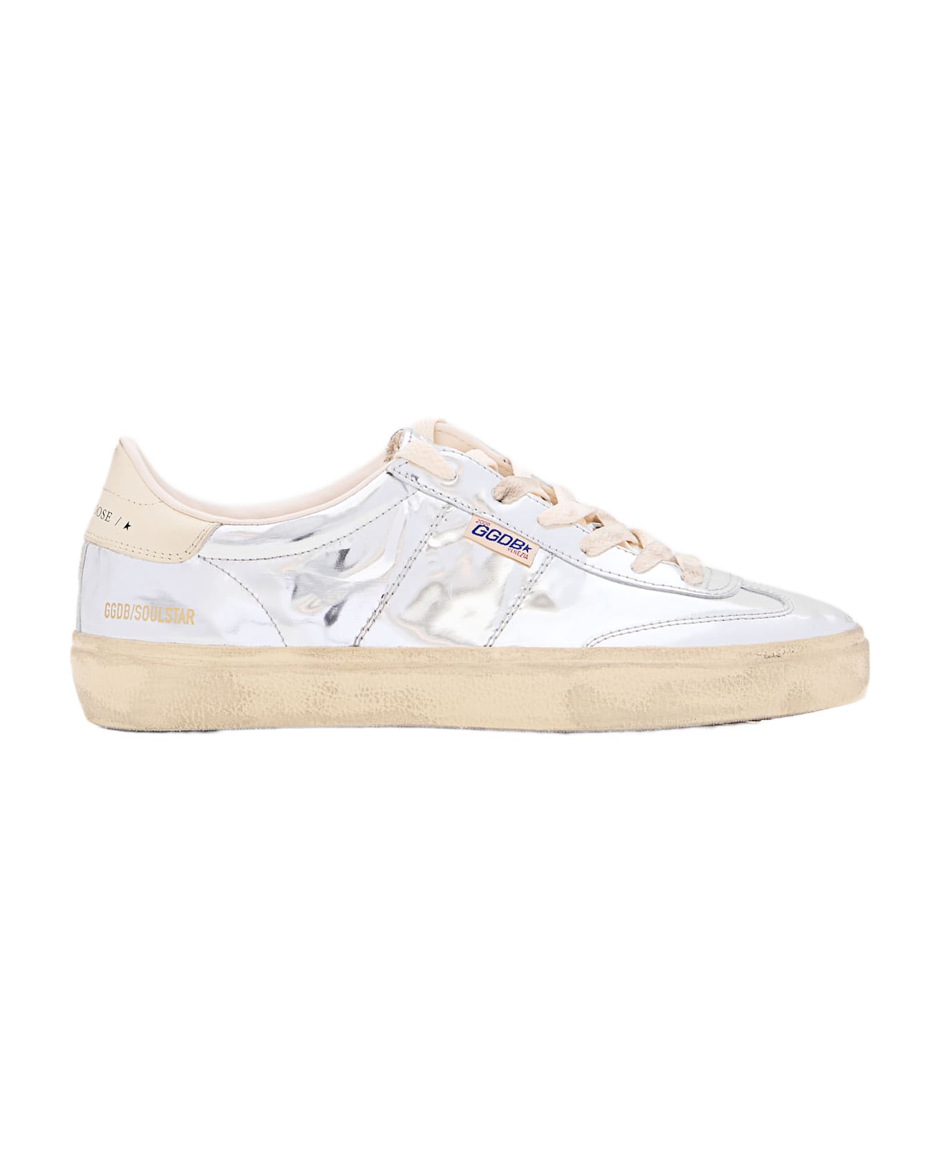 Golden Goose Soul-star Sneakers - Silver