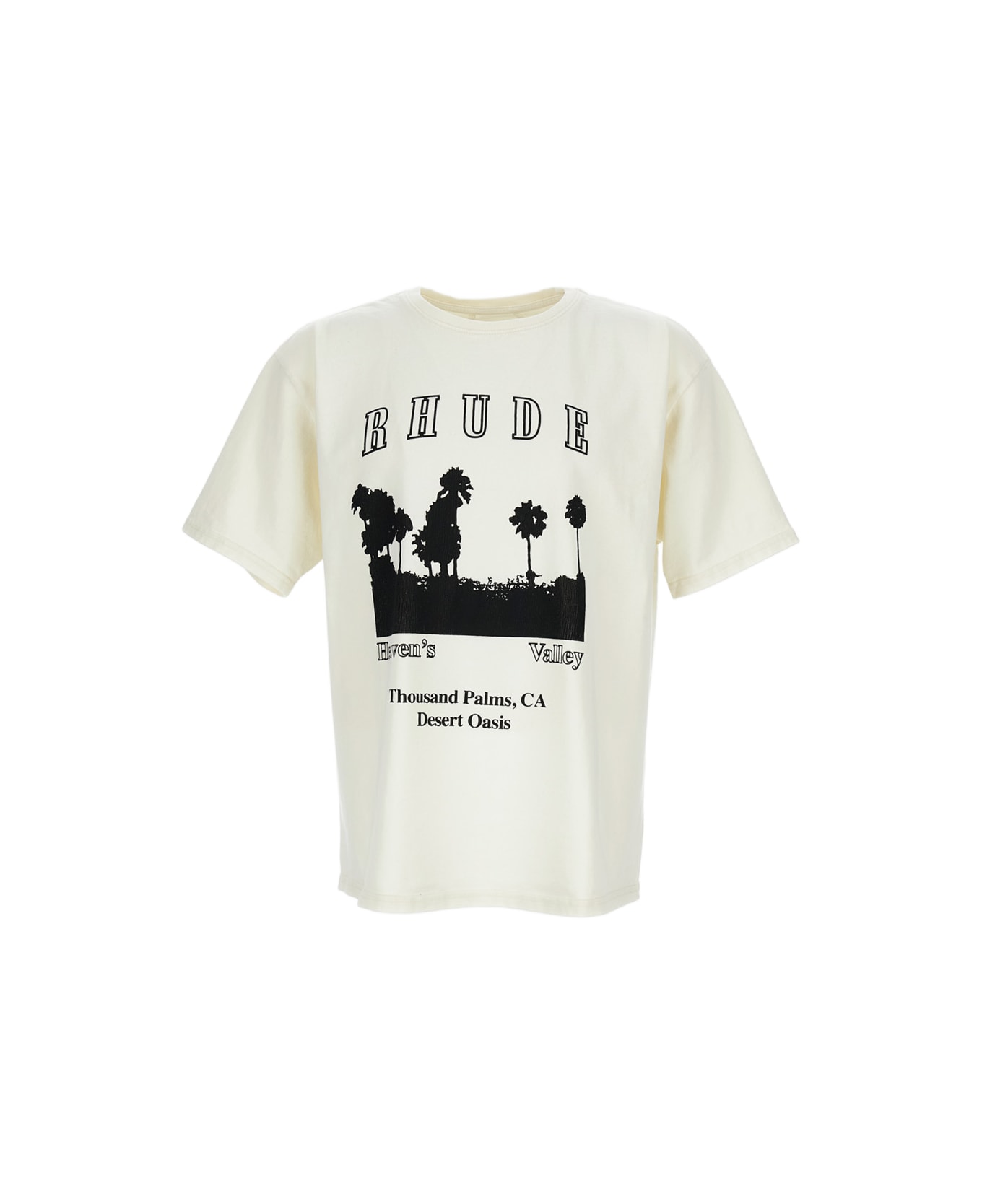 Rhude Thousand Palms Tee-shirt - White