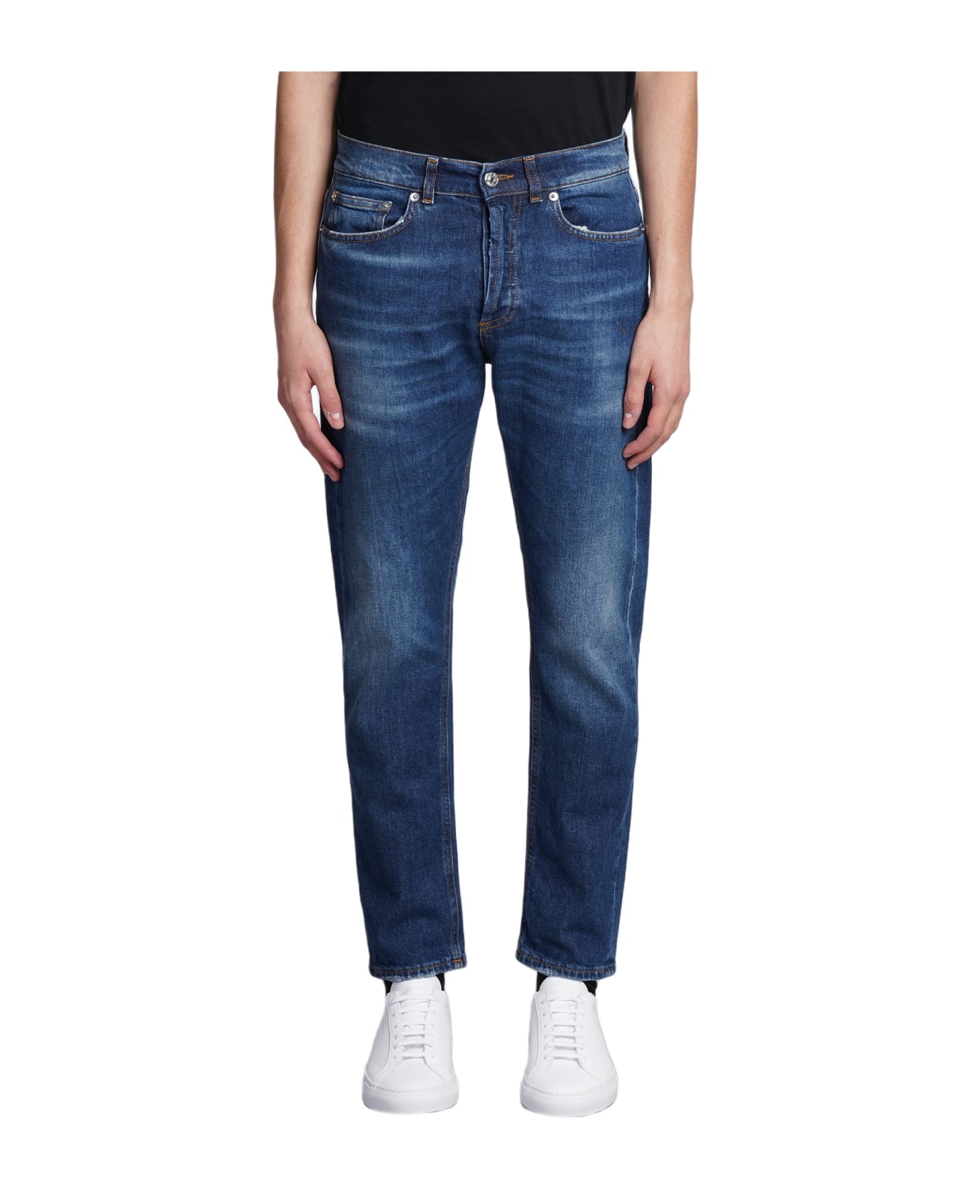 Mauro Grifoni Jeans In Blue Denim