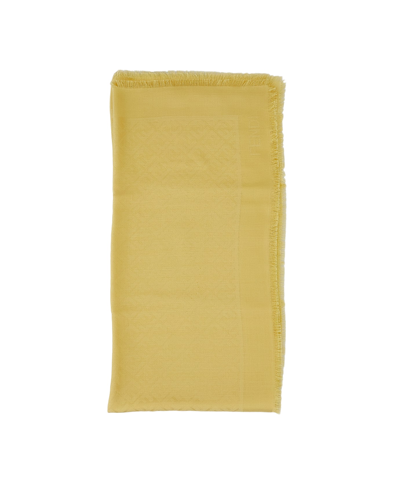 Fendi Ff Shawl - Yellow